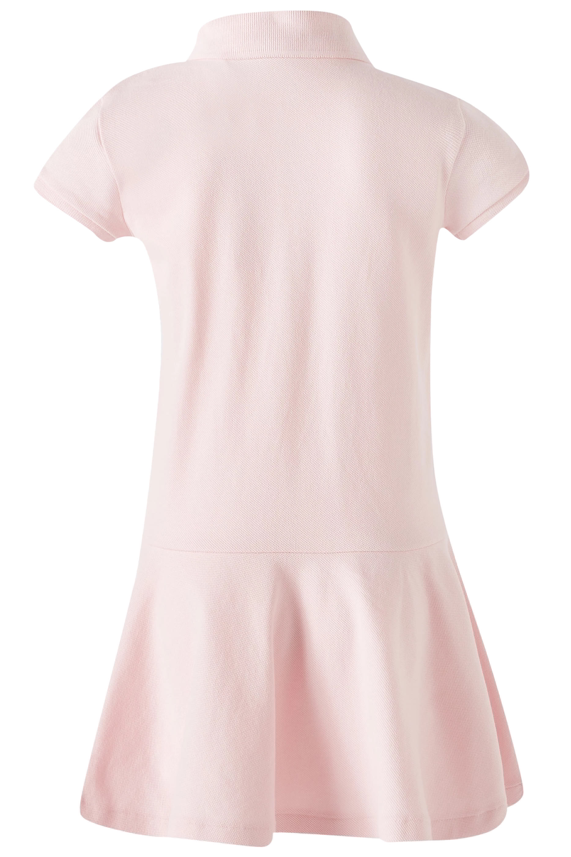 Kids Stretch Mesh Polo Dress