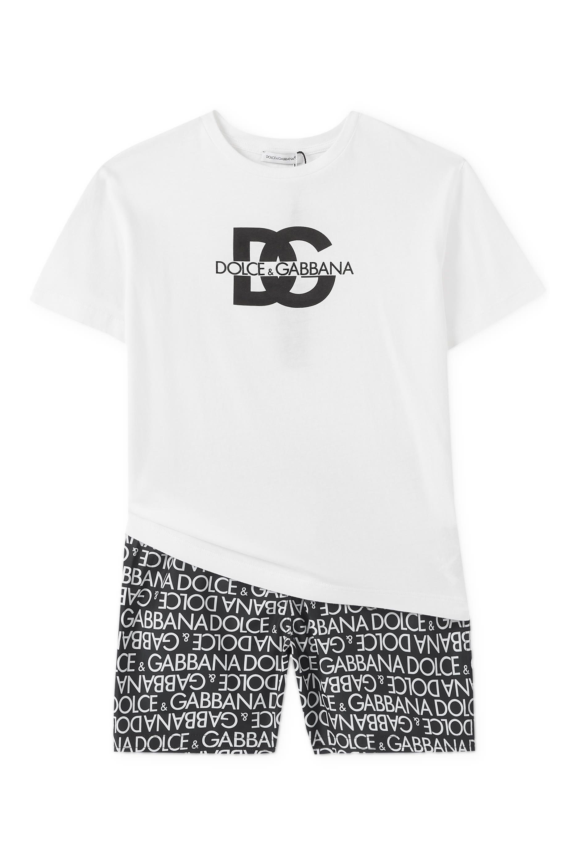 Kids Manica Corta Printed T-Shirt
