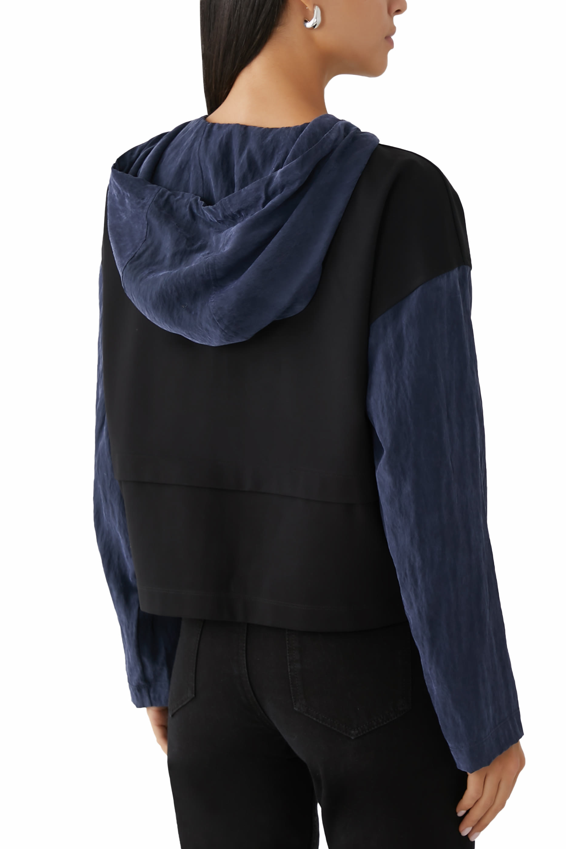 Hooded Zip-UP Blouson