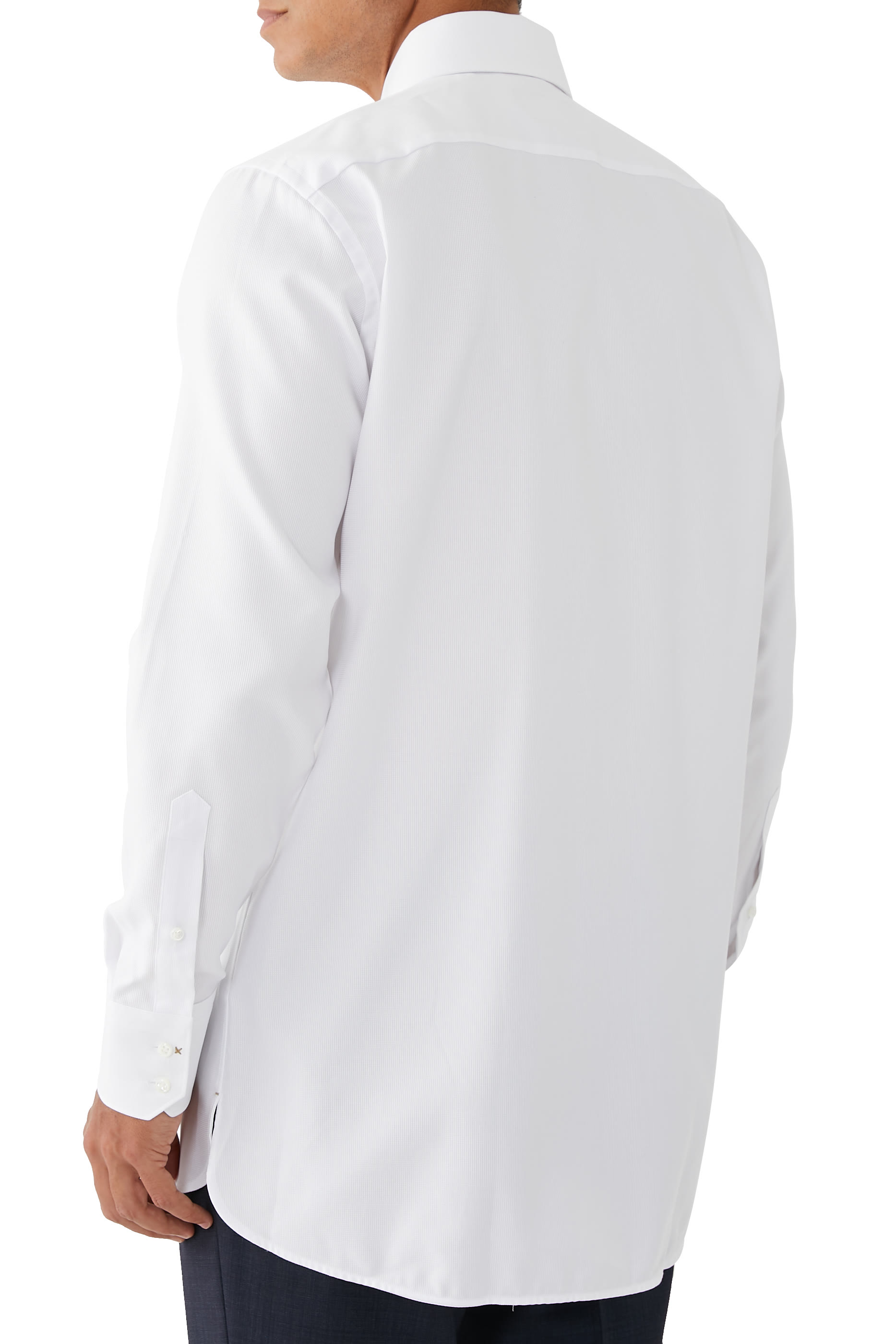 Solid Button Down Shirt