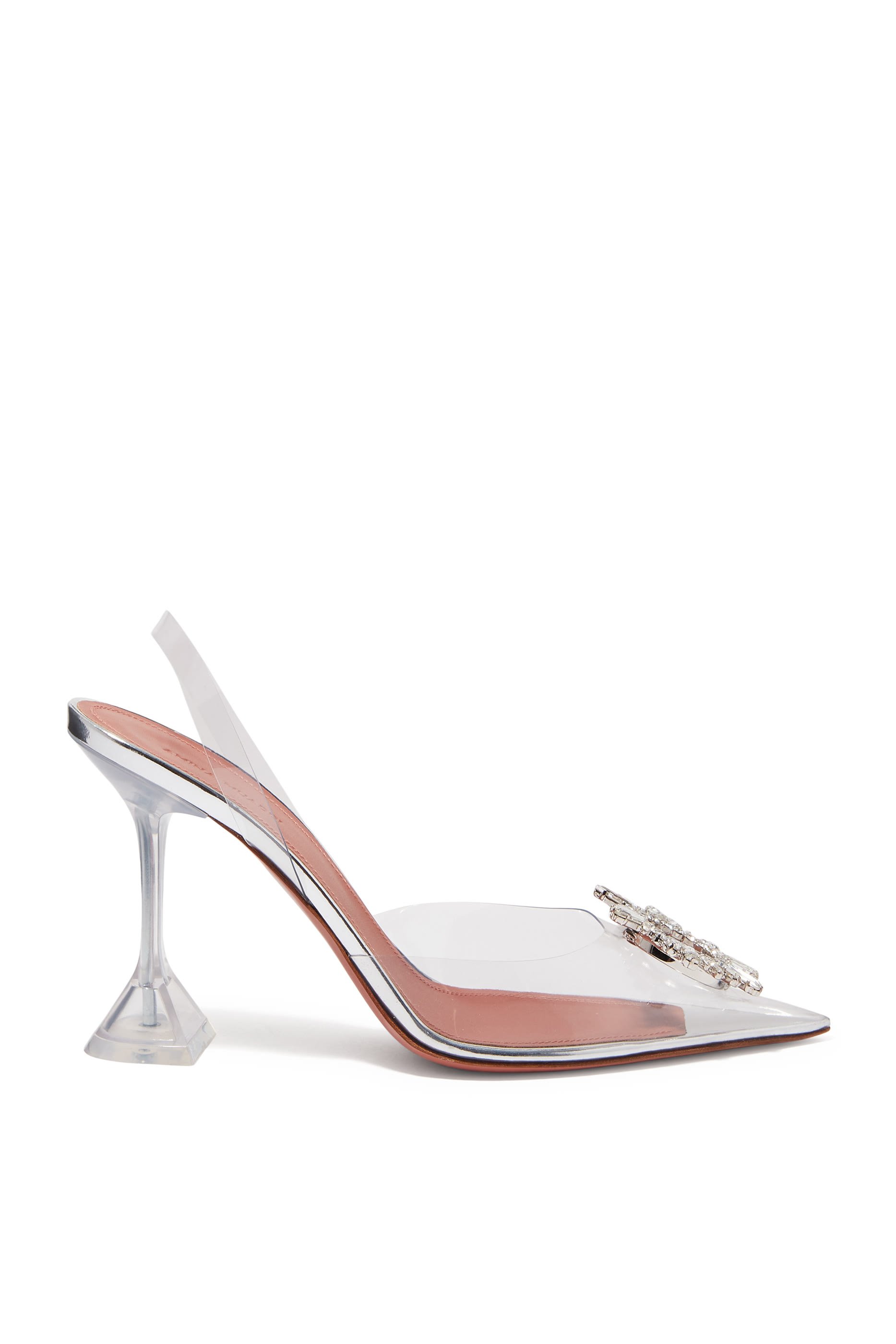 Begum Glass 70 Slingbacks