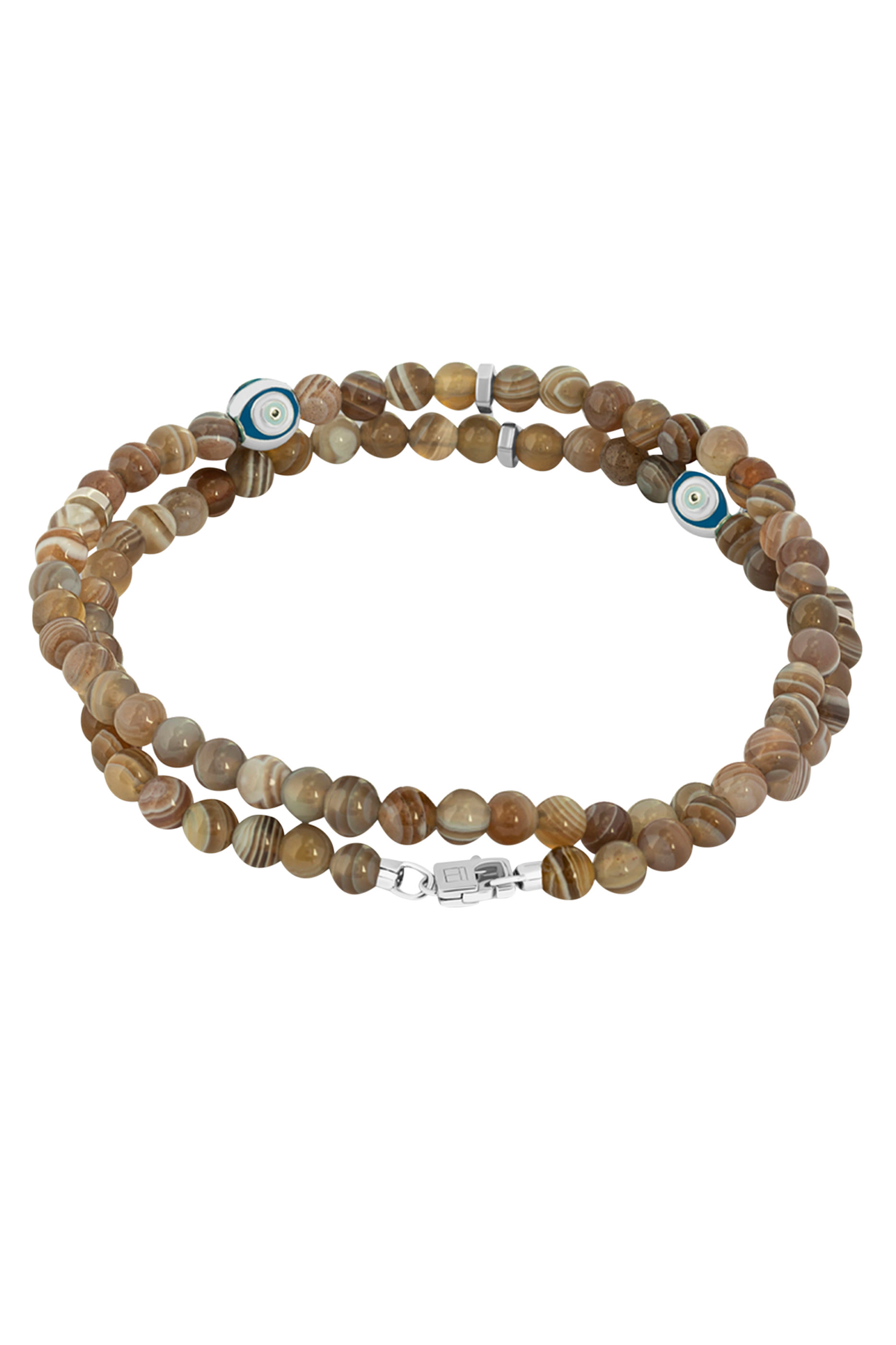 Evil Eye Double Wrap Bracelet