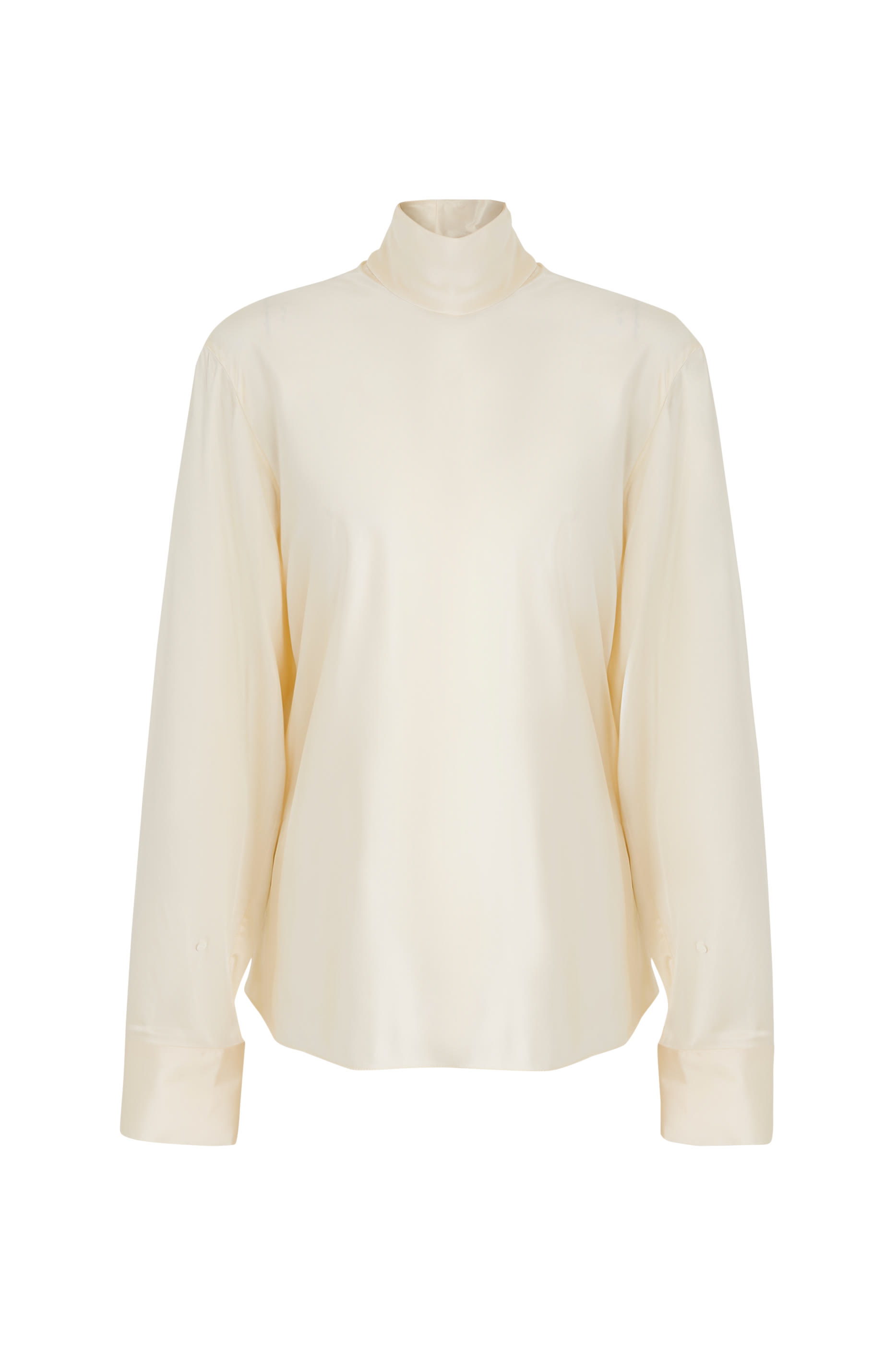 Off-Shoulder Satin Top 