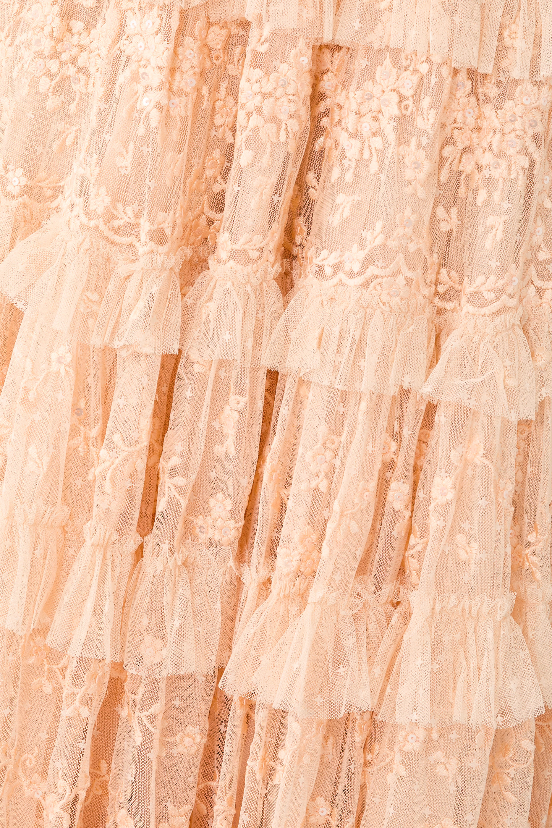 Blossom Lace Ankle Gown