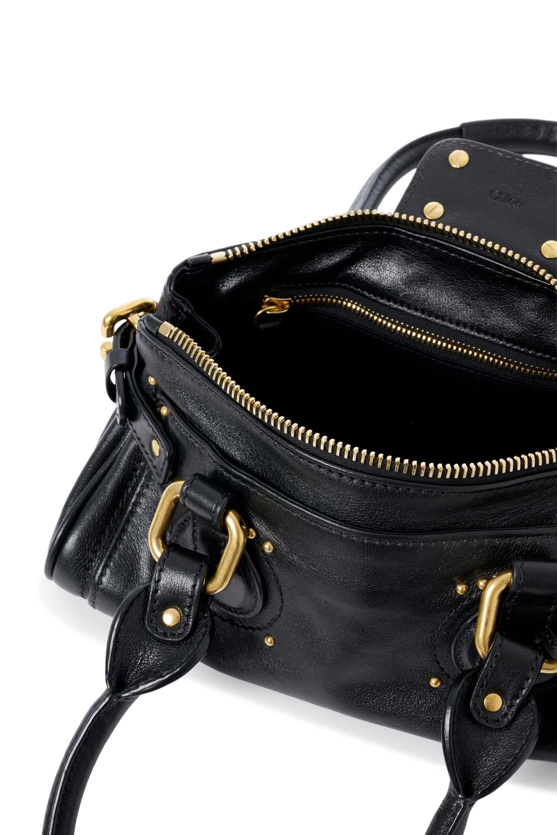 Small Paddington Bag in Grained Leather
