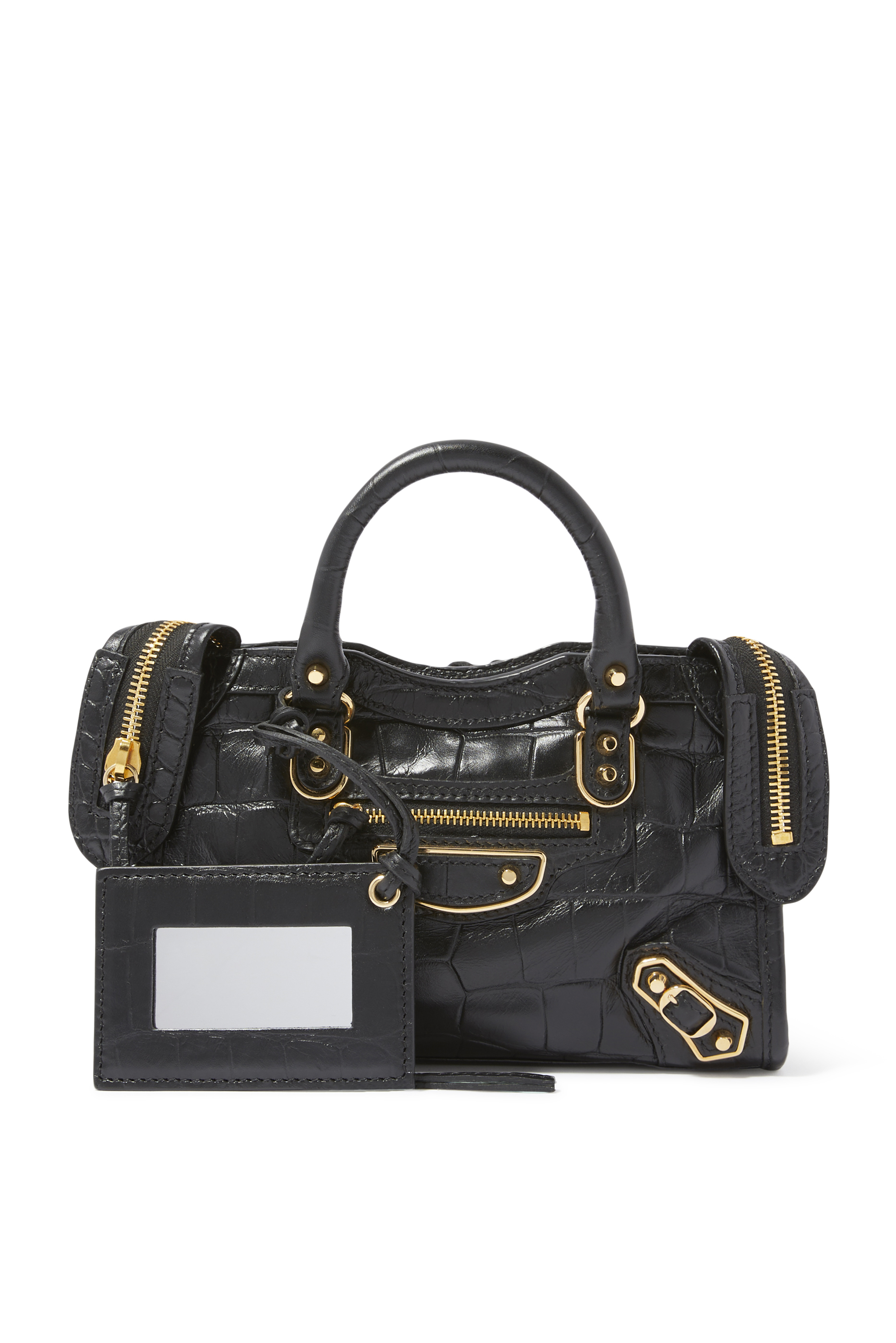 Metallic Edge Nano City Bag