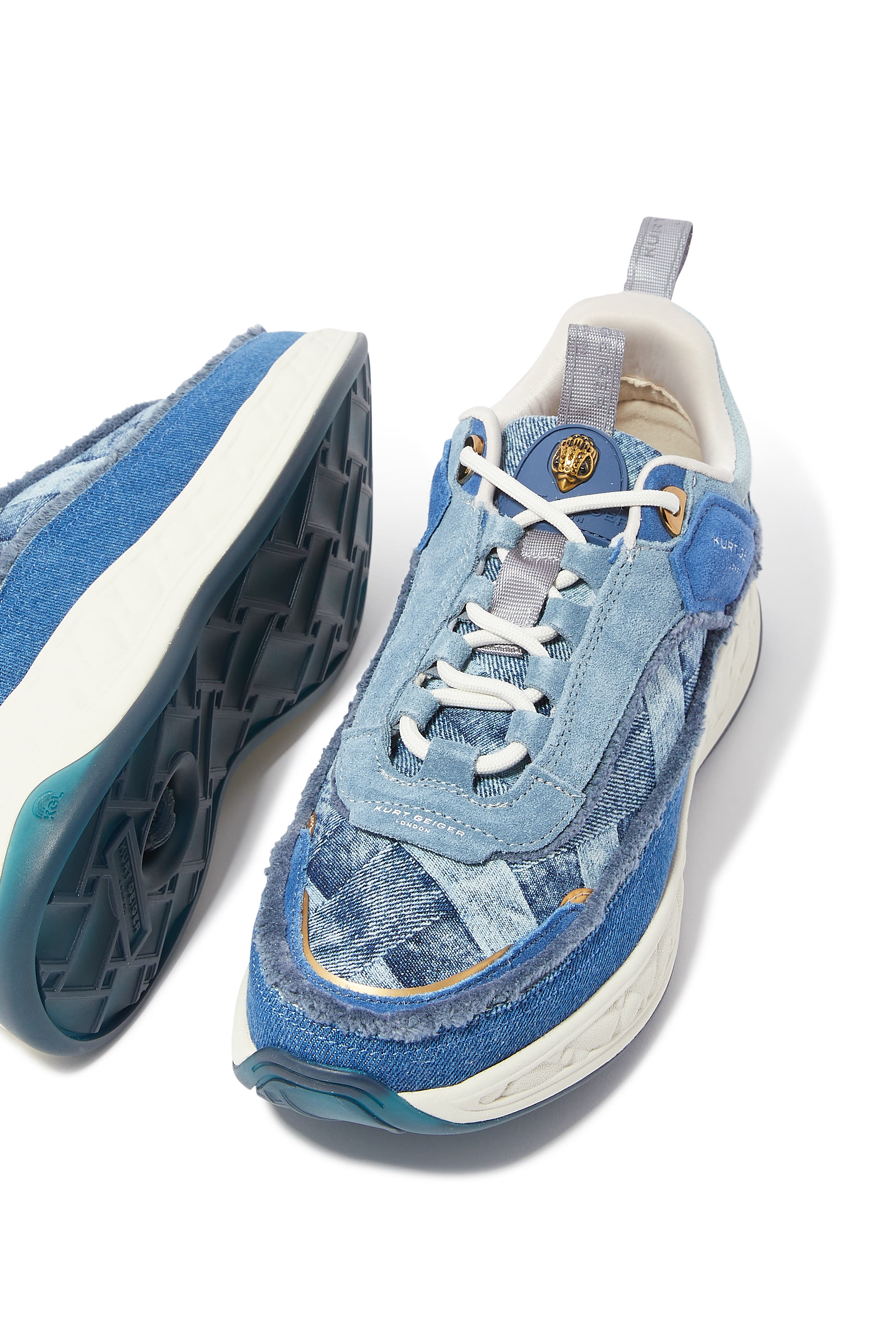 Kensington Fabric Leather Sneakers