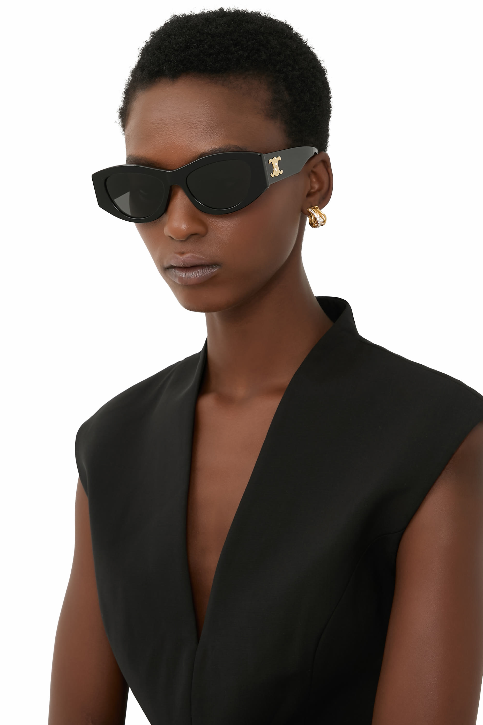 Triomphe Geometric Sunglasses