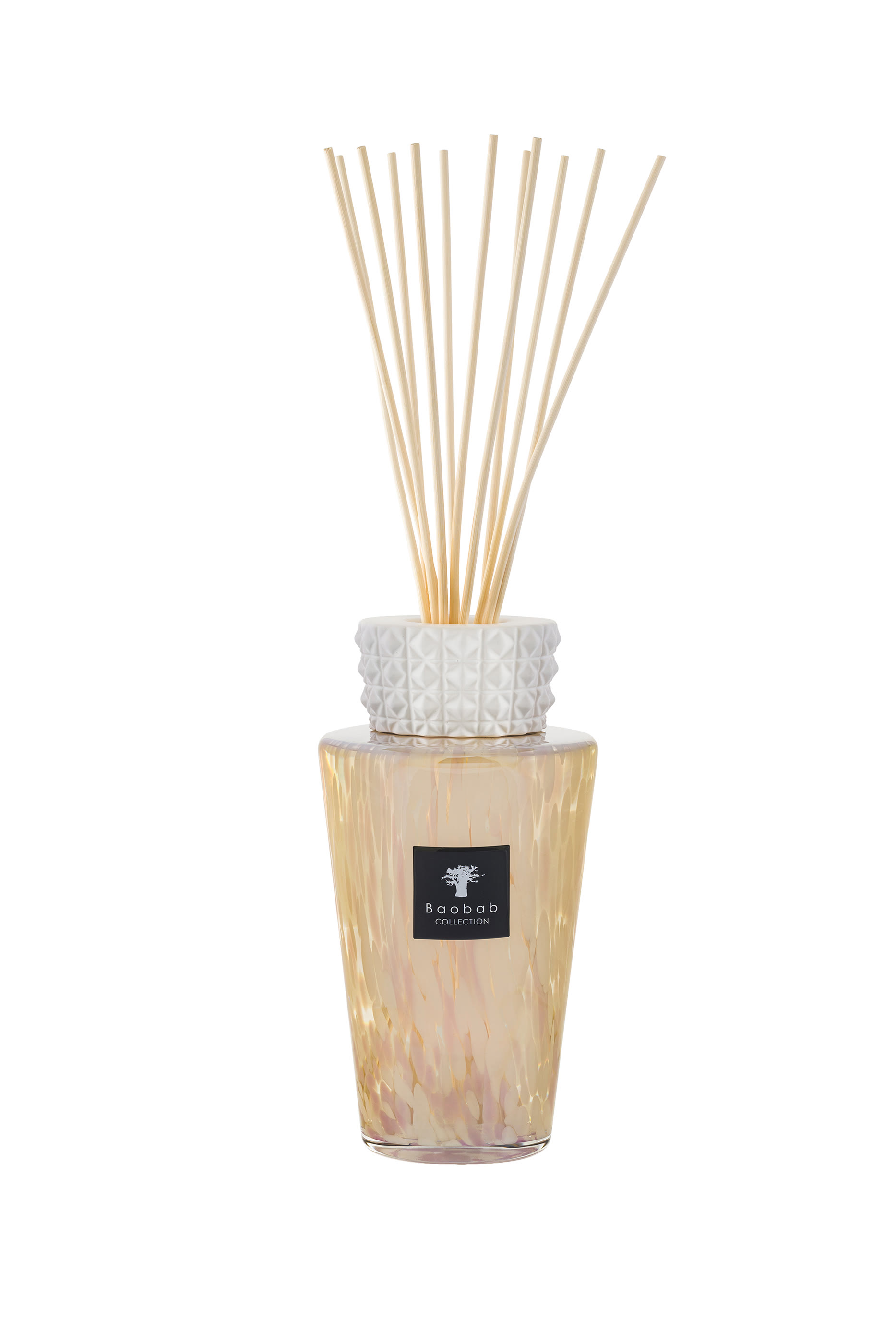 Totem White Pearls Luxury Bottle Diffuser Large