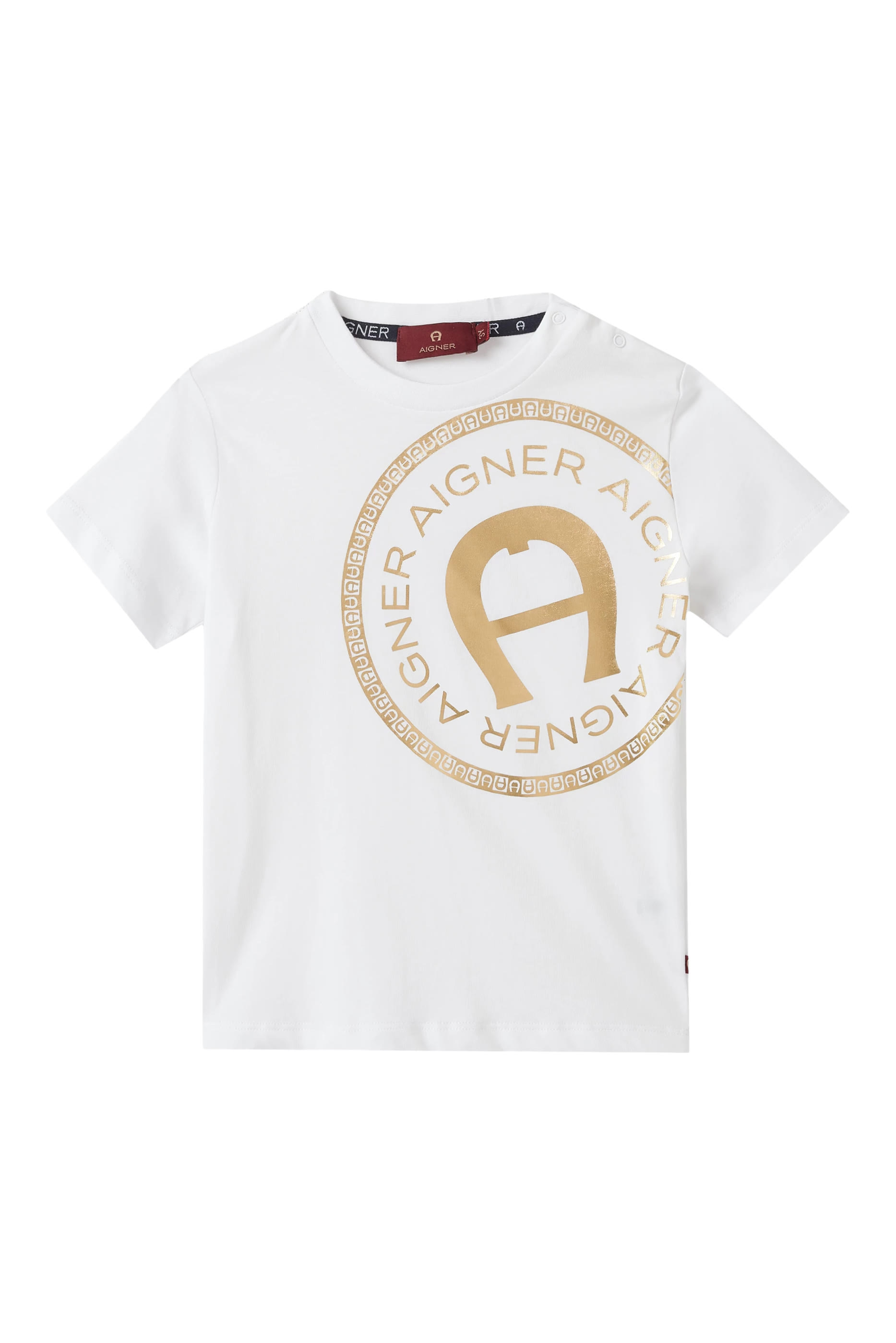 Kids Logo Cotton Jersey T-Shirt