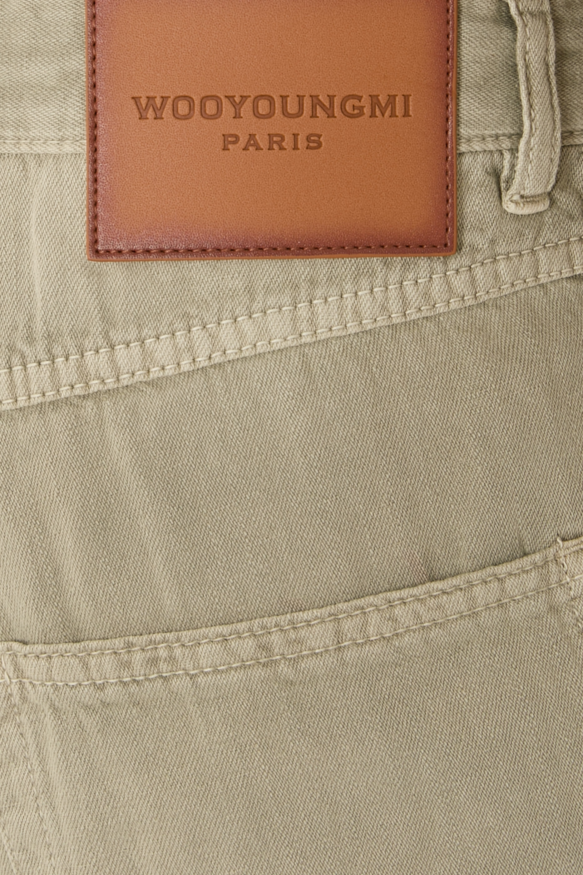 Straight Denim Pants