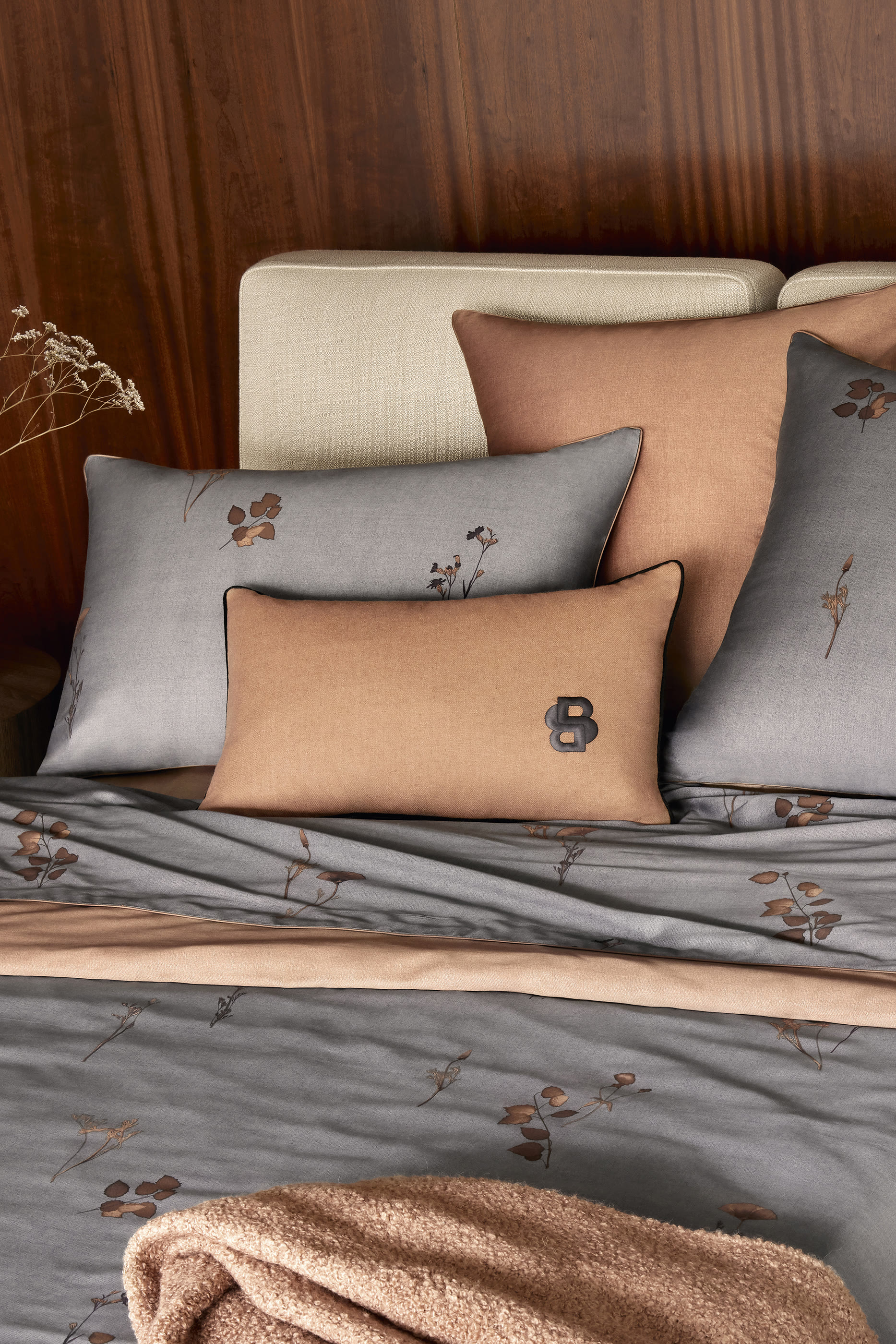 Midnight Flowers Pillowcase