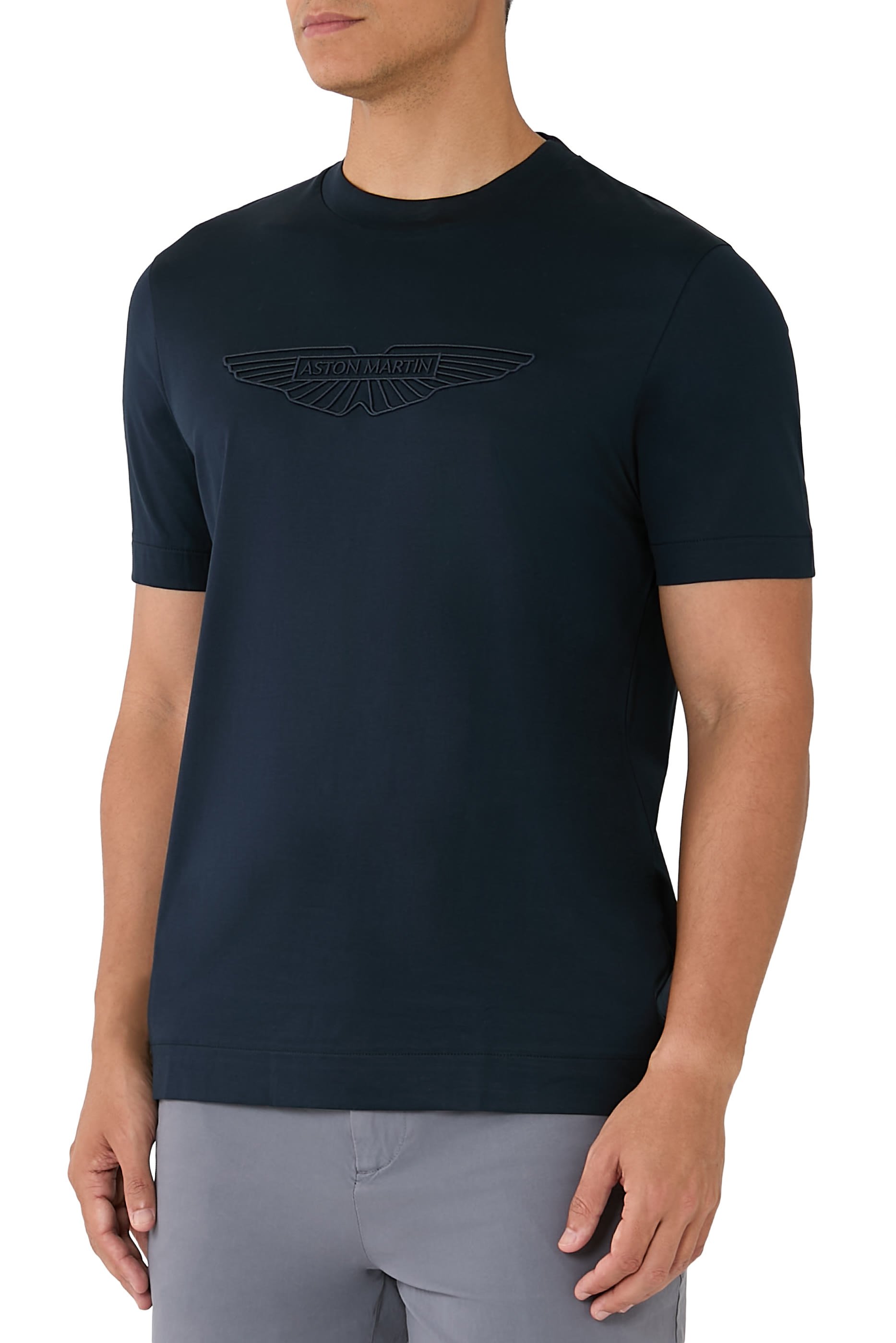 BOSS x Aston Martin Mercerised-Cotton T-Shirt