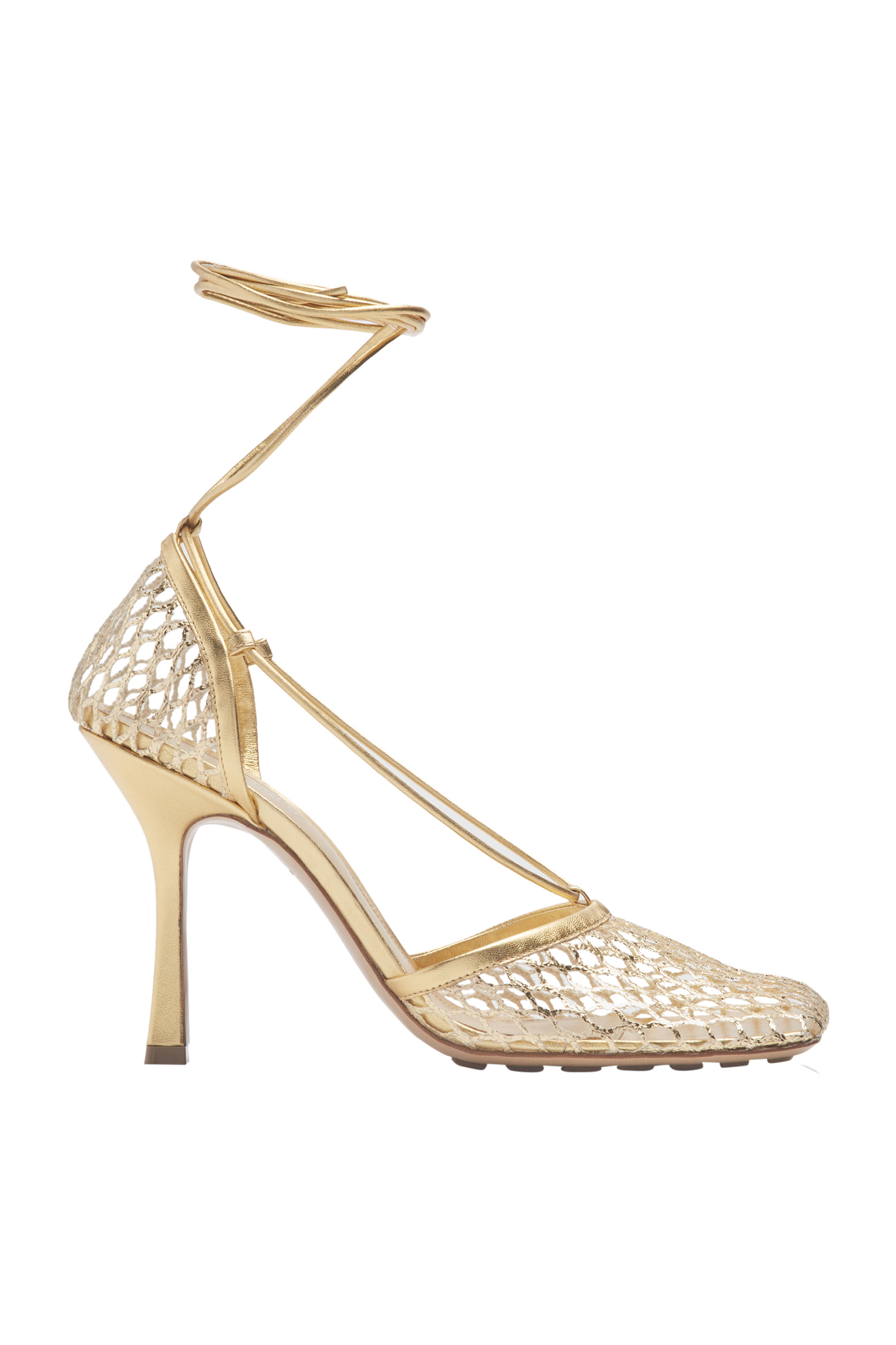 Stretch Leather Sandals