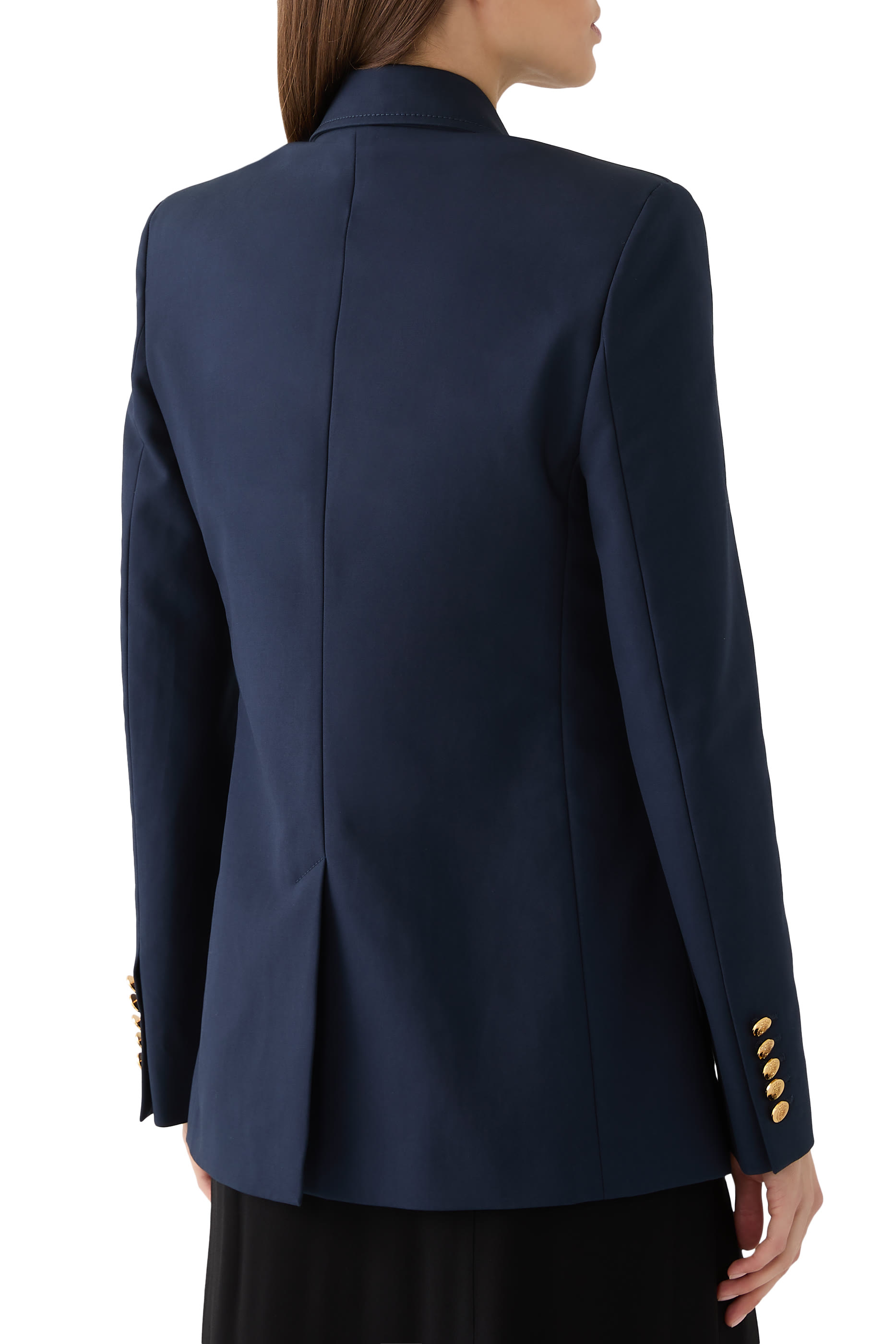 Double-Breasted Cotton Jacket