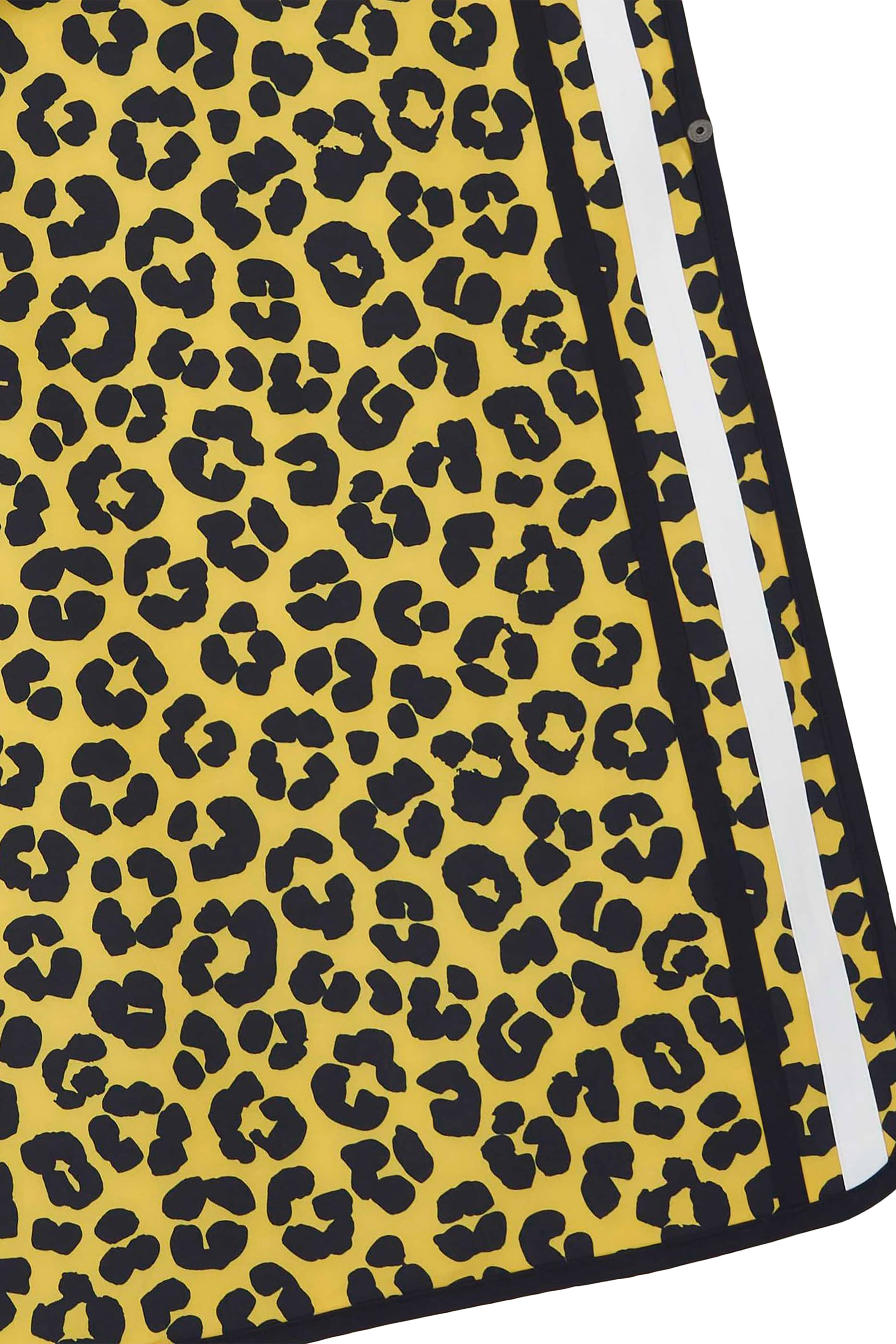 Kids Leopard-Print Poncho Towel