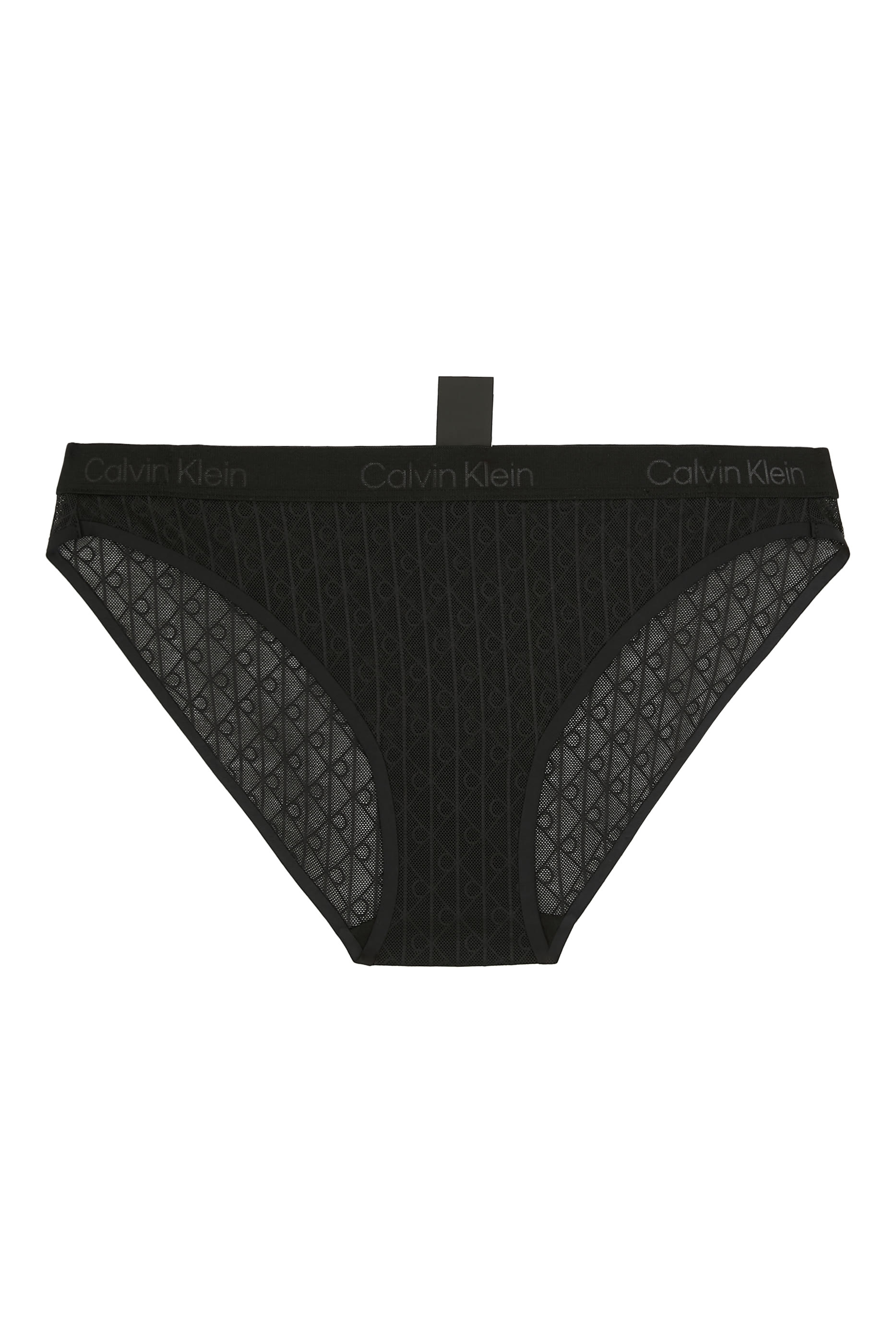Microfibre Lace Bikini Briefs