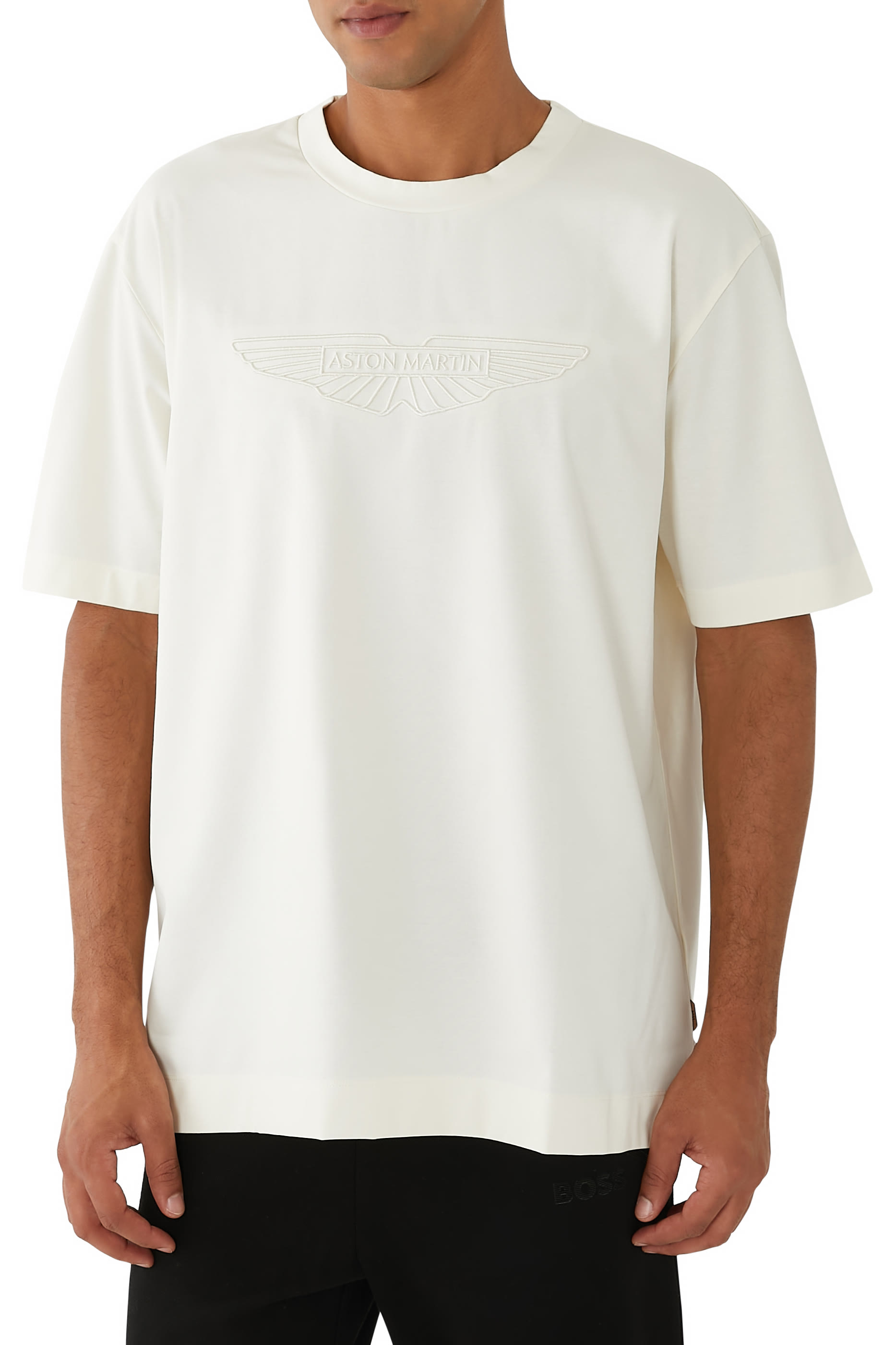 x Aston Martin Soft Embroidered T-shirt