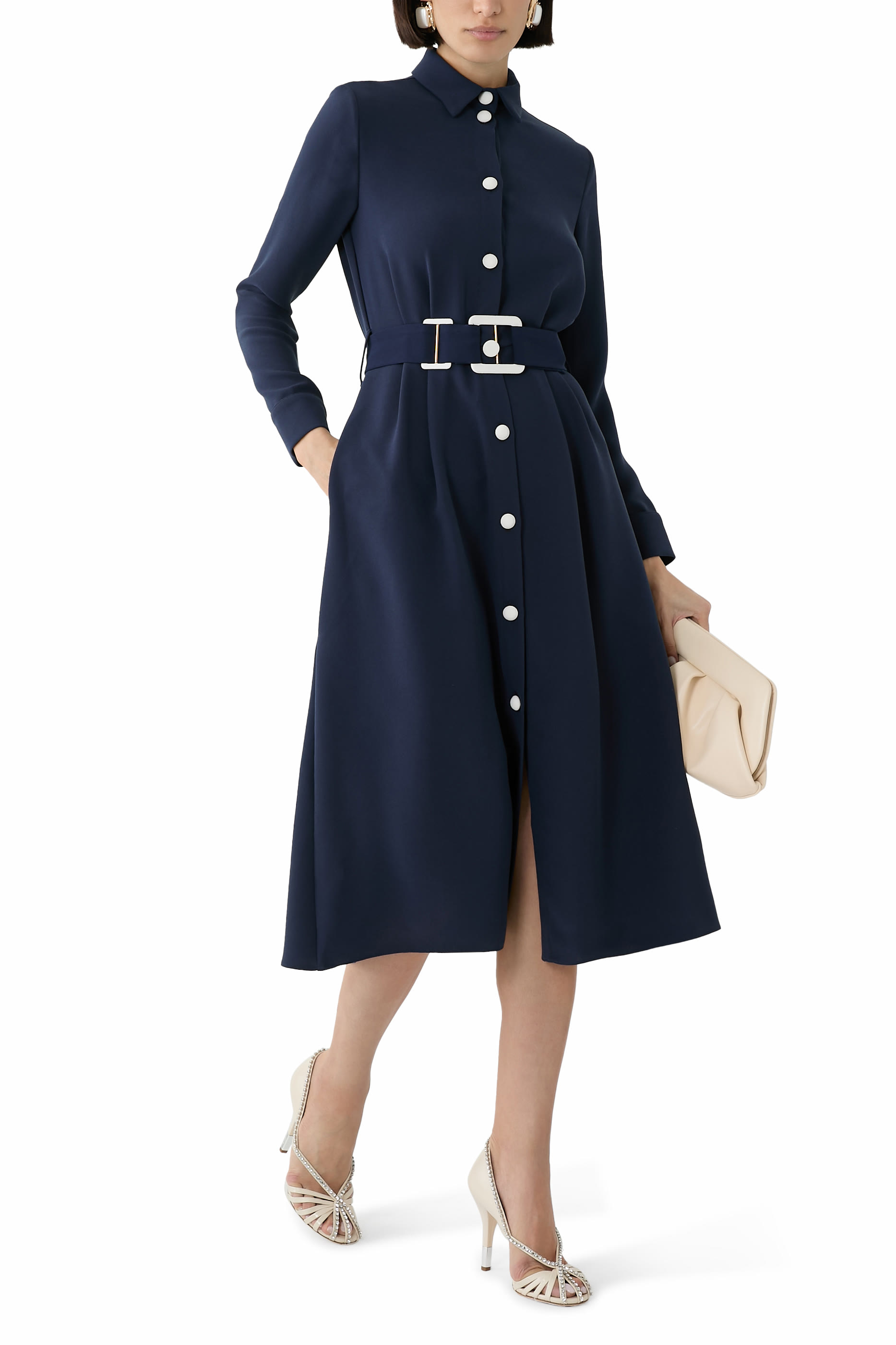 Echo Midi Shirtdress