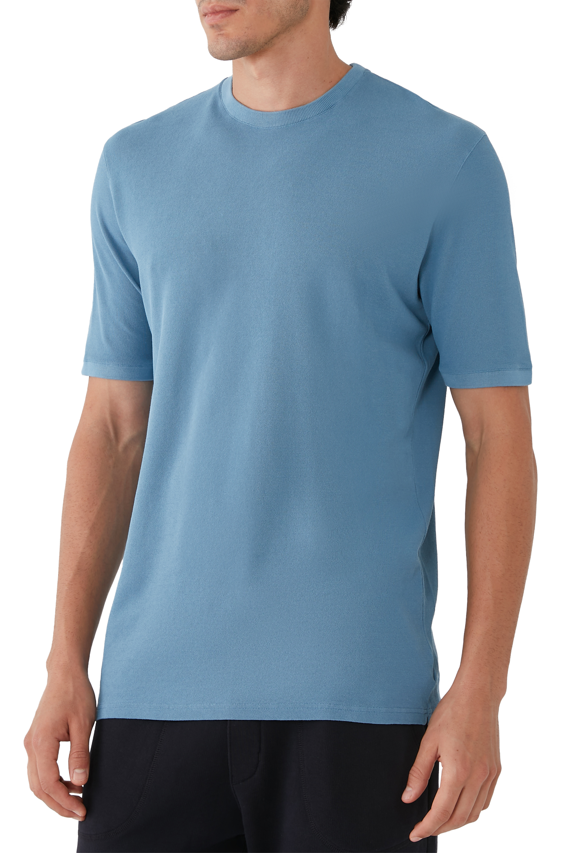 Lightweight Micro-Cotton T-Shirt