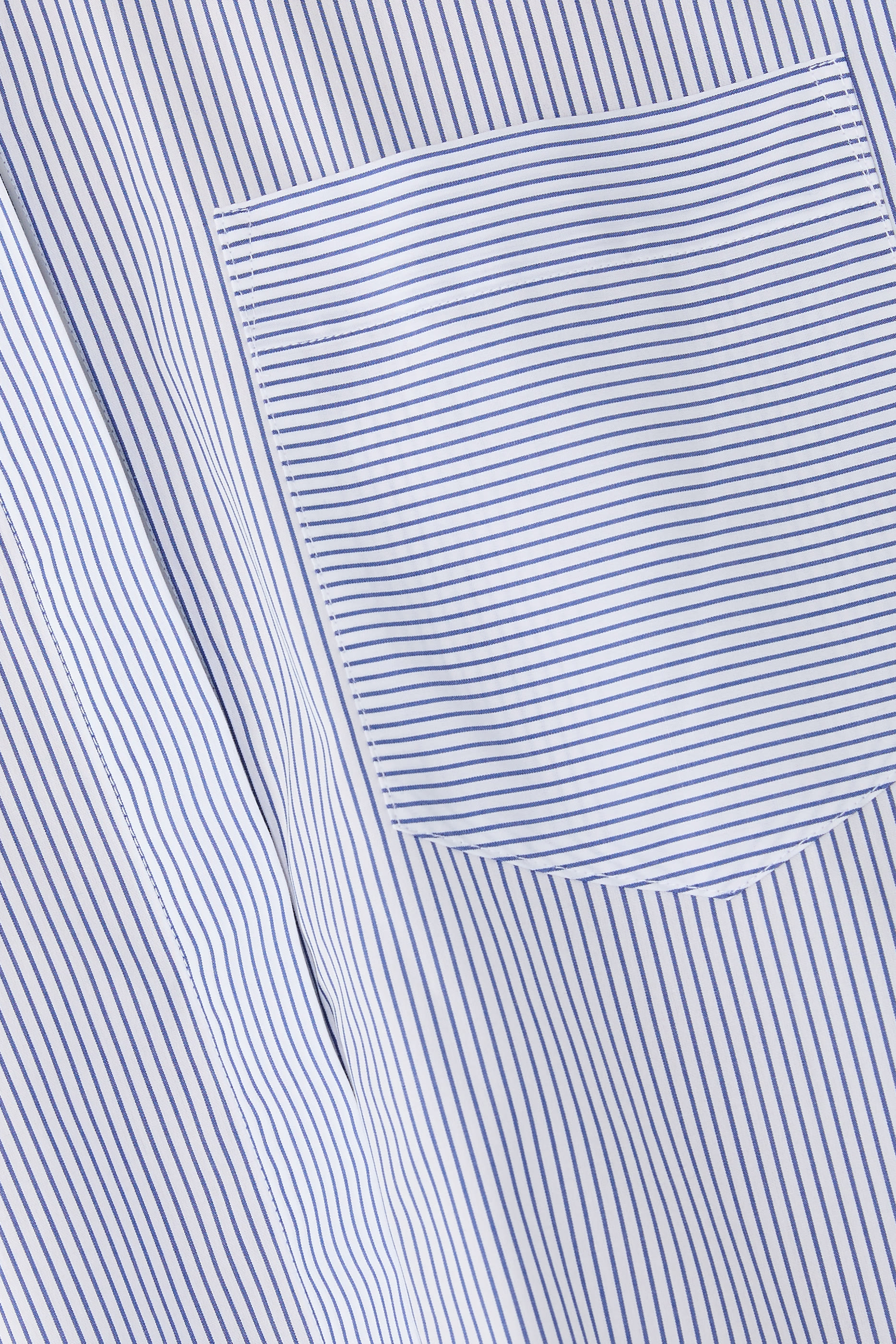 Marin Cropped Striped Shirt