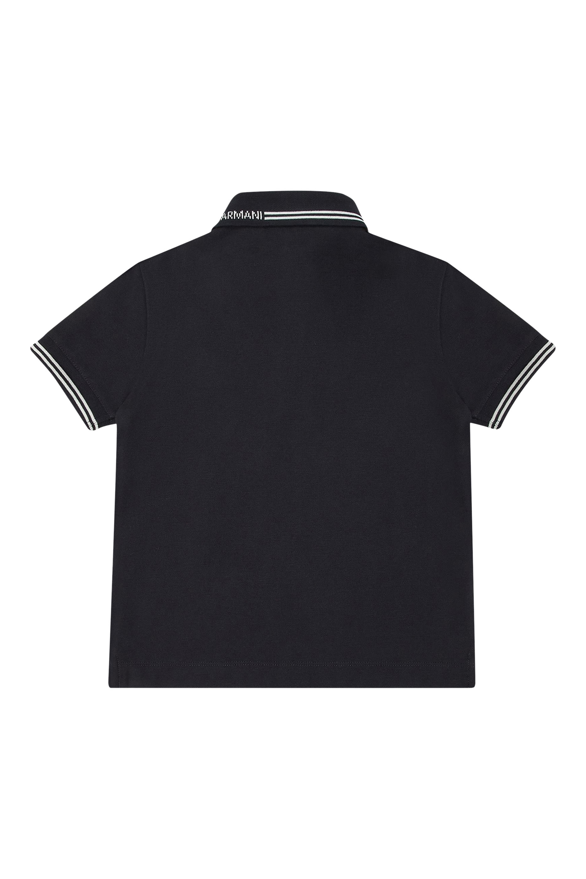 Kids EA Text Logo Polo Shirt