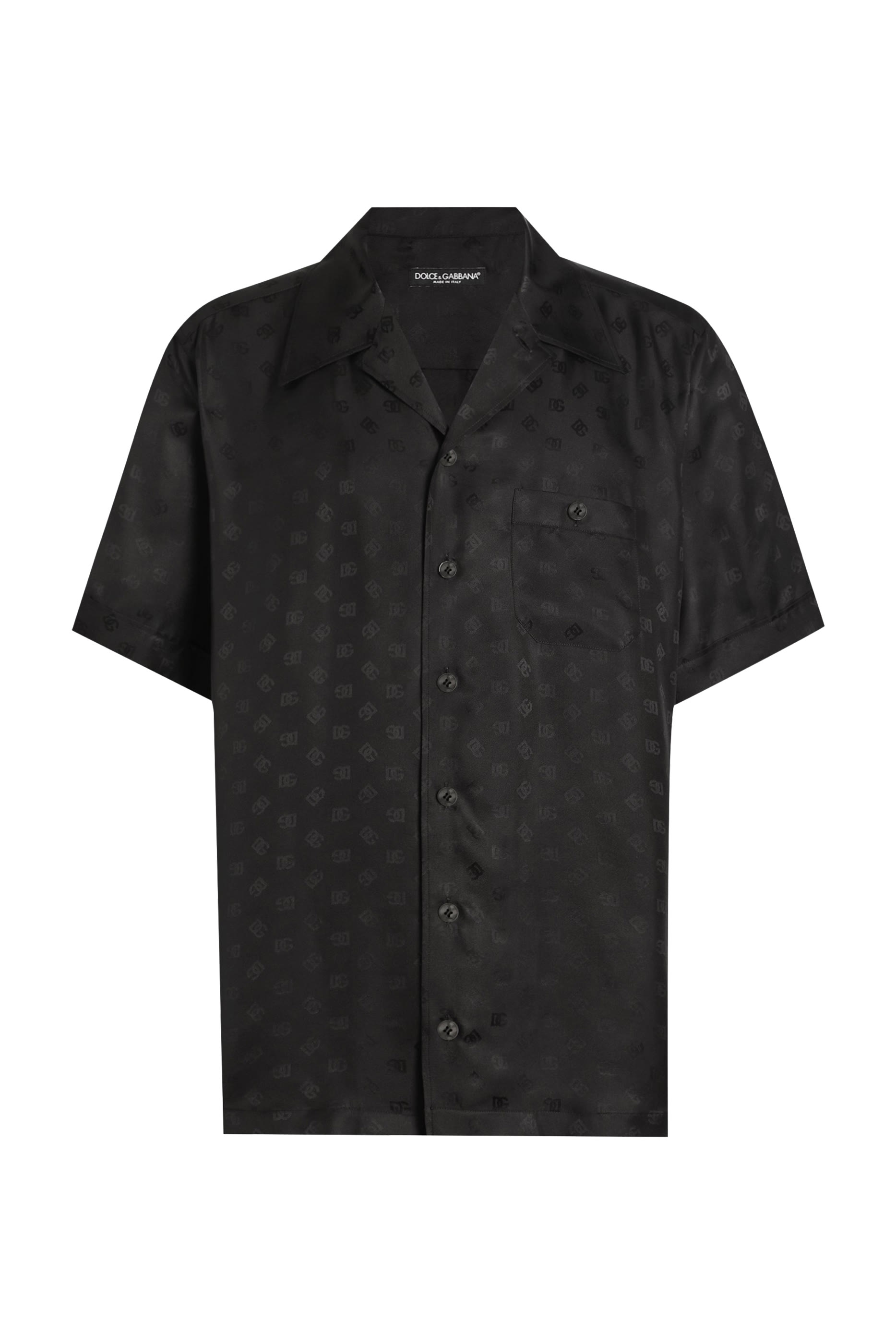DG Logo Jacquard Hawaii Shirt