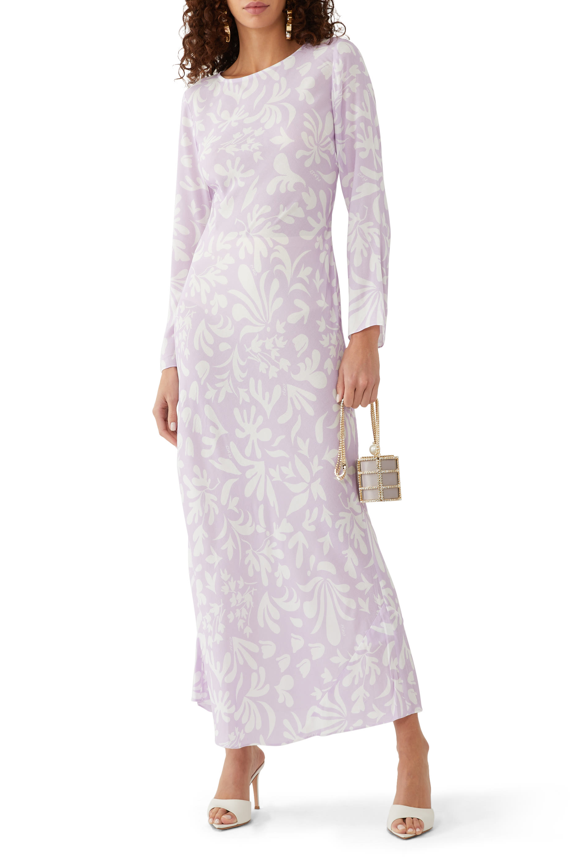 Alondra Silk Midi Dress