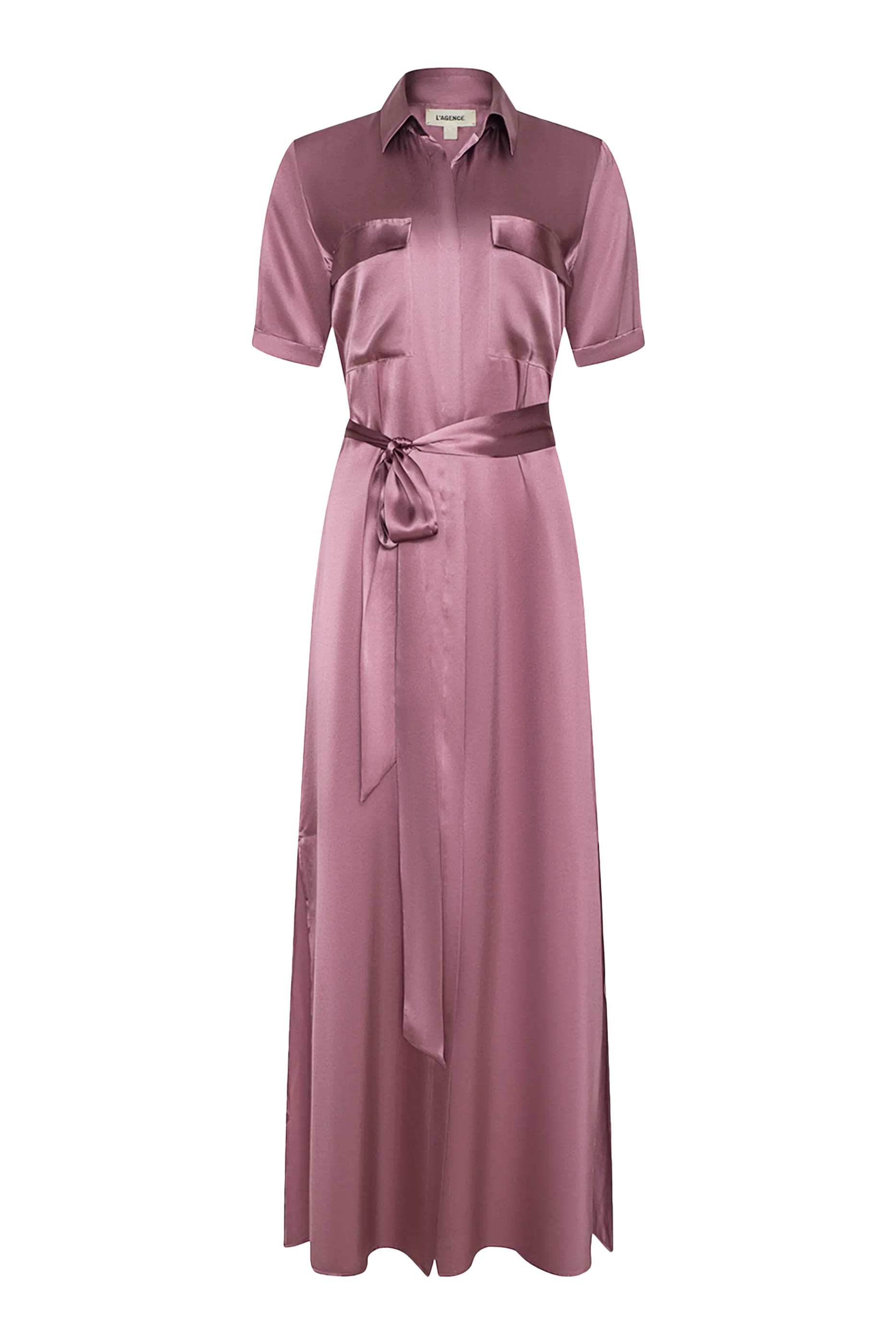 Klement Silk Shirt Dress