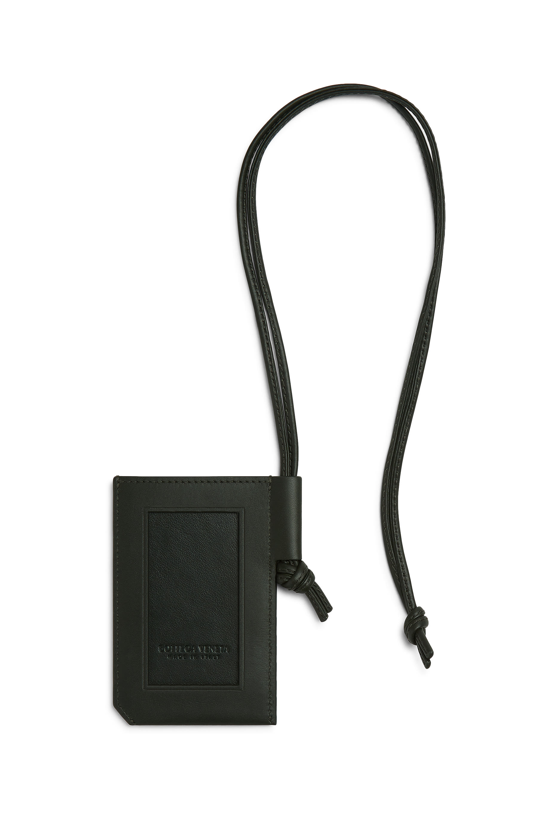 Intrecciato Piccolo Badge Holder