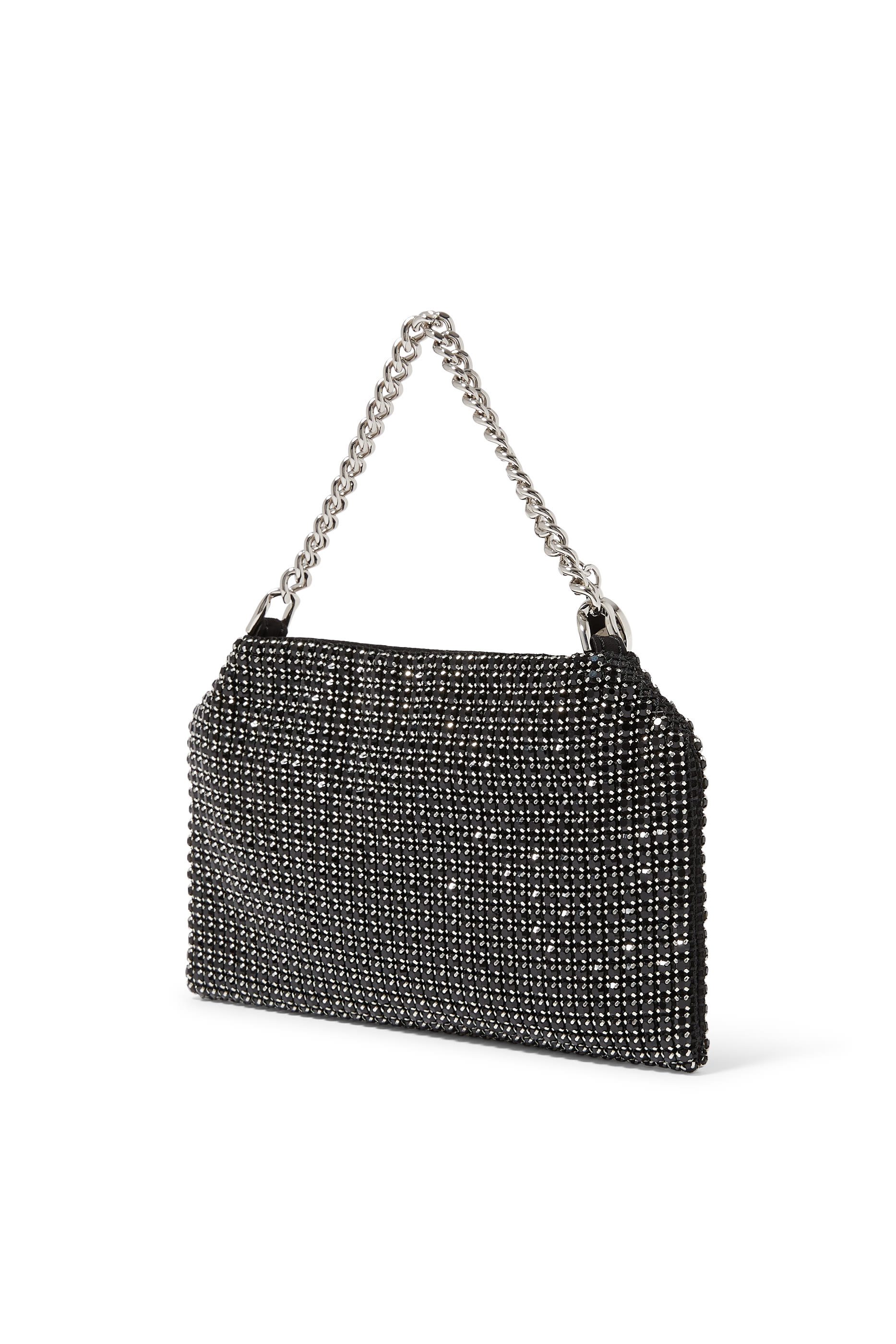 Falabella Crystal Mesh Shoulder Bag