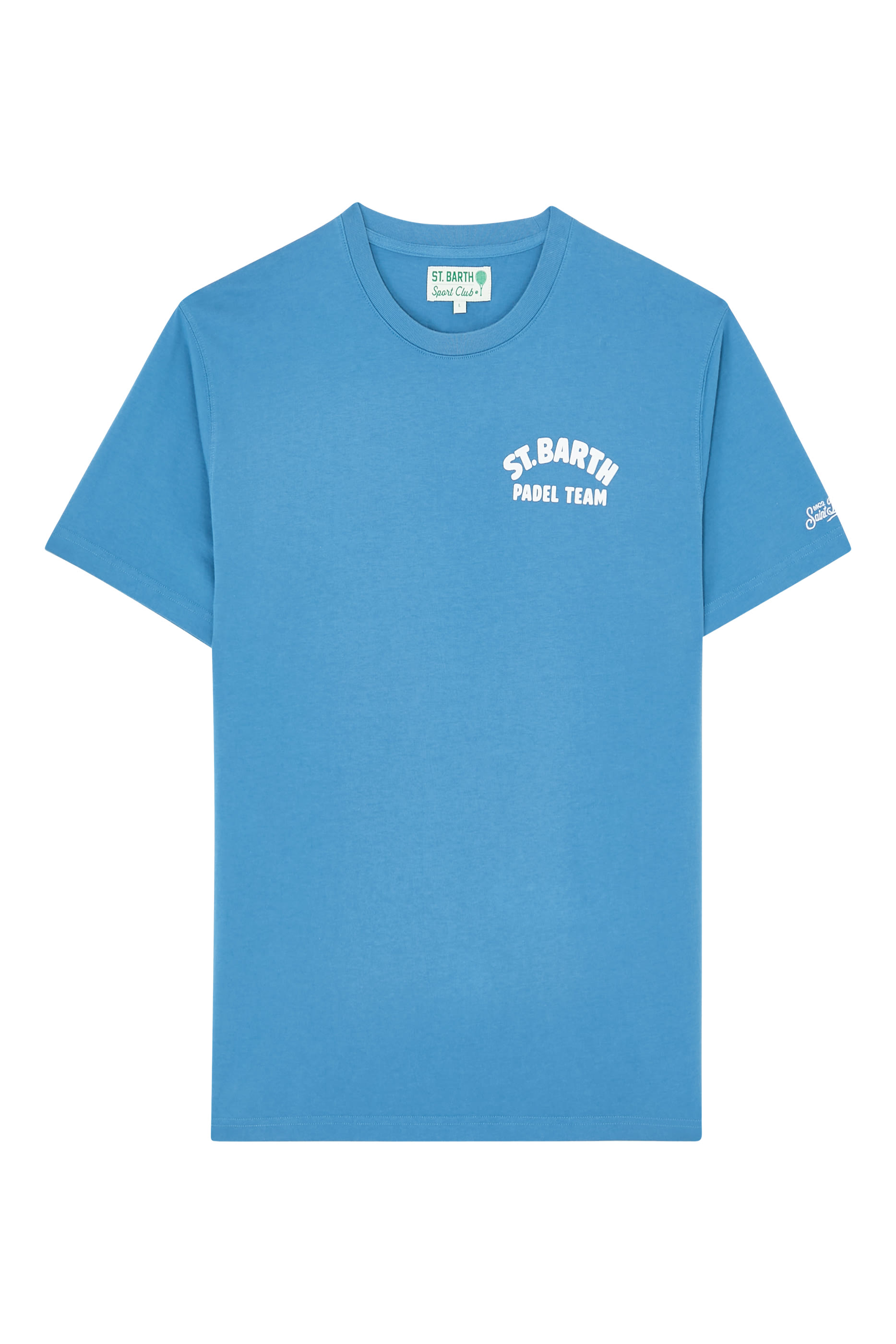 St. Barth Padel Club Print Heavy Cotton T-Shirt