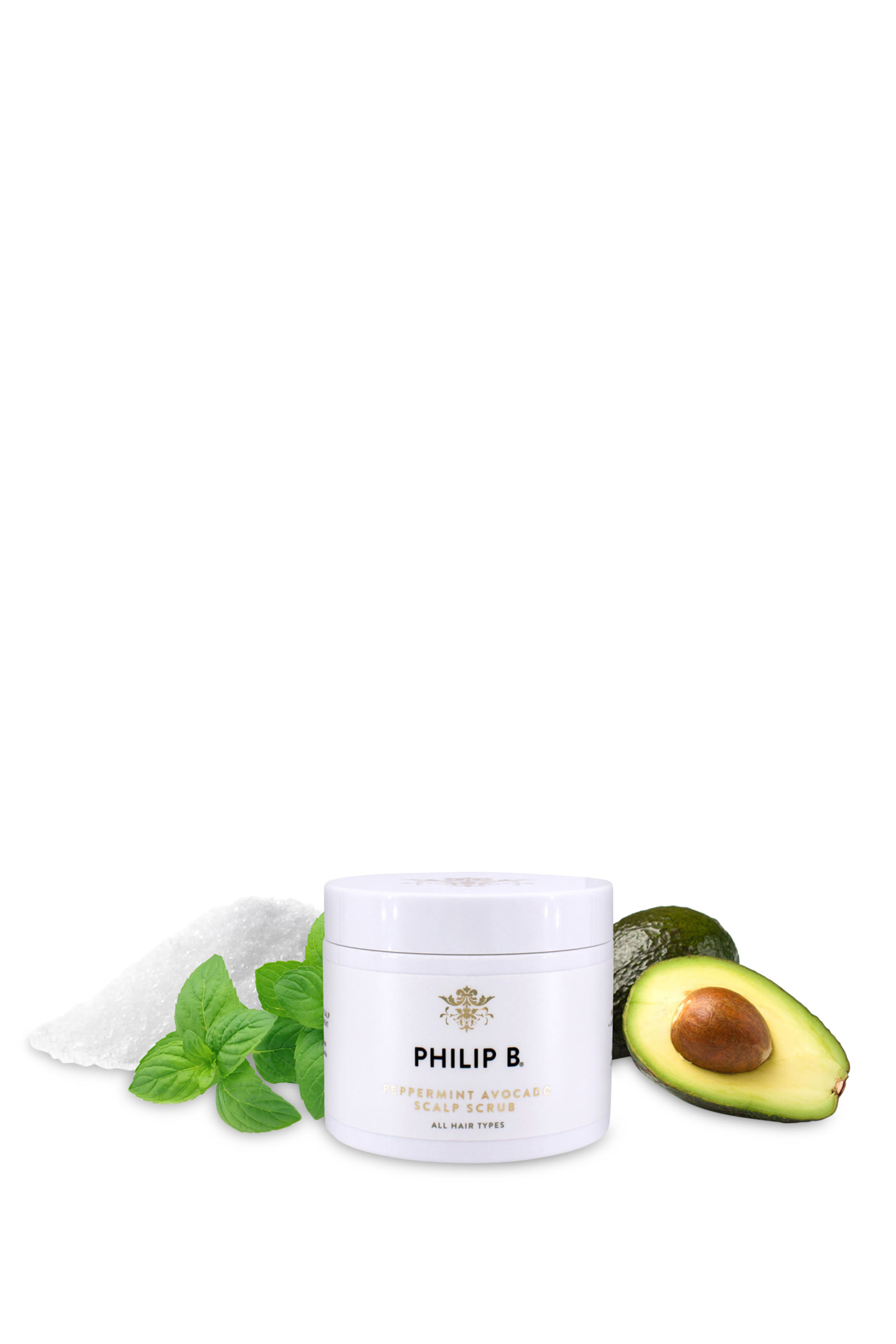 Peppermint Avocado Scalp Scrub