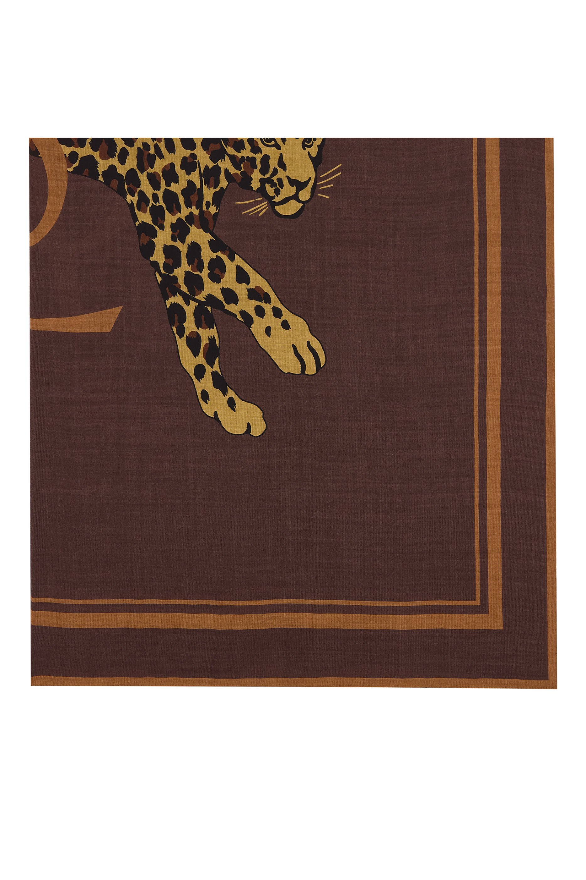 Cassandre  Wool Twill Square Scarf