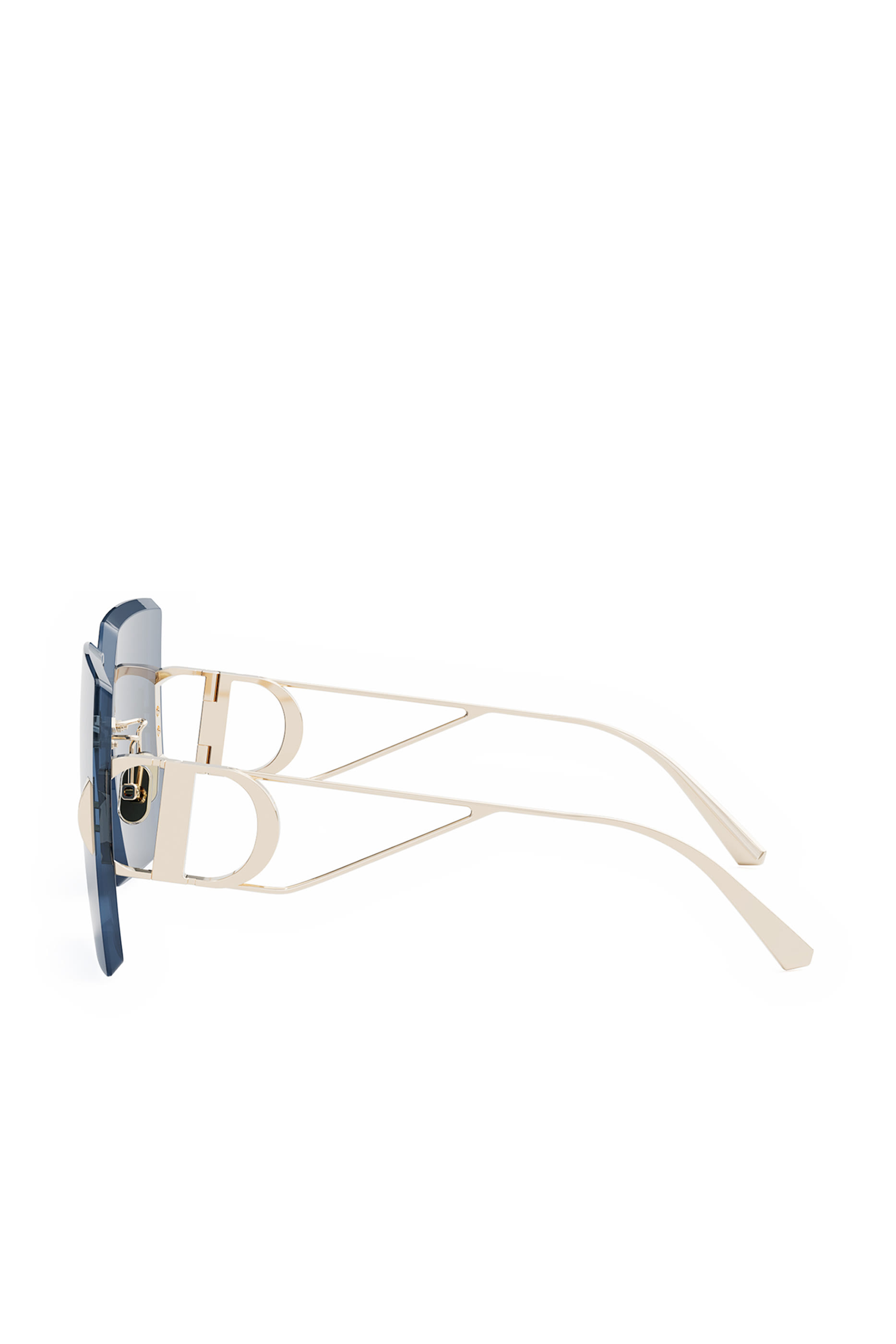 30Montaigne S7U Gold Geometric Sunglasses