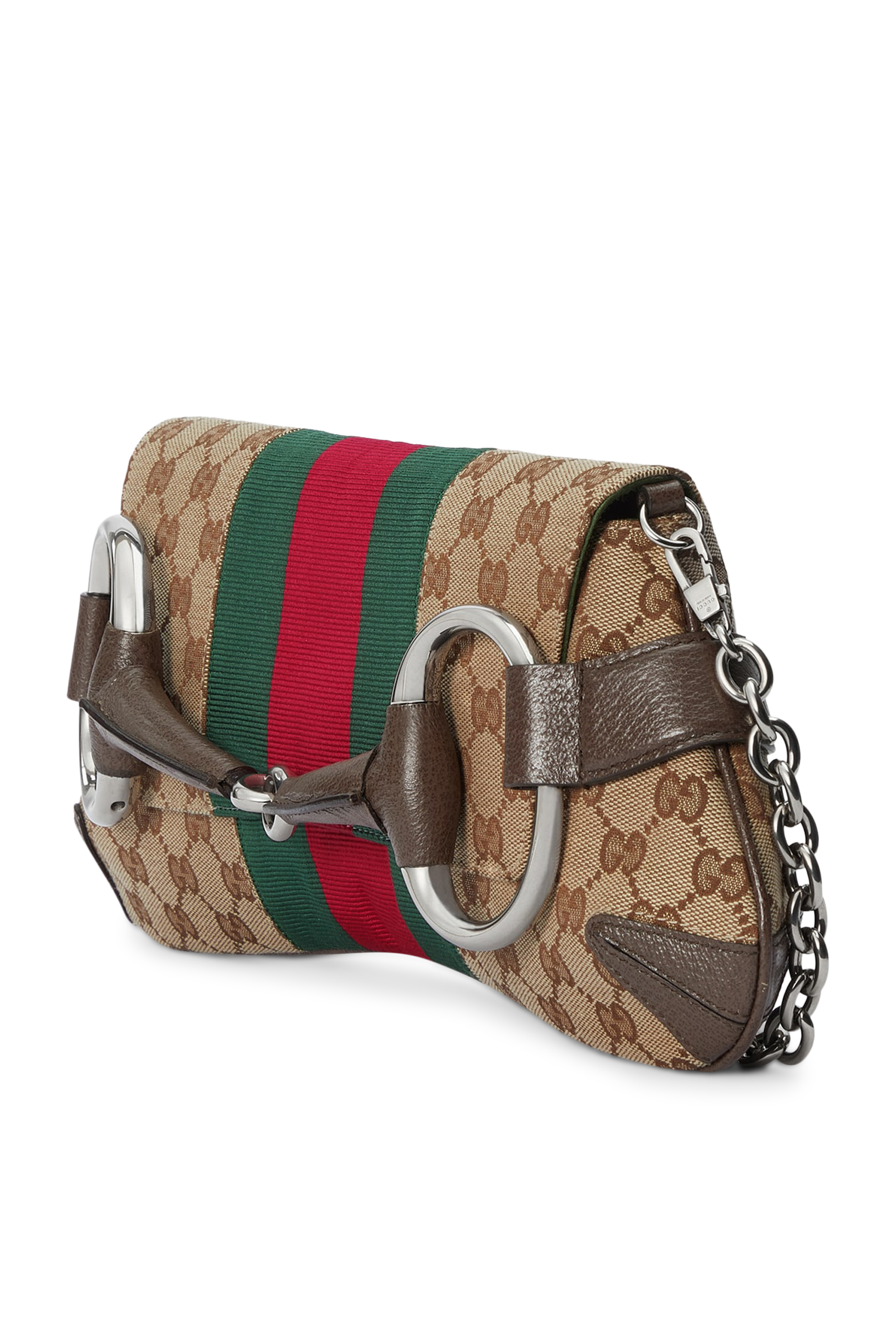 Horsebit Chain Medium Shoulder Bag