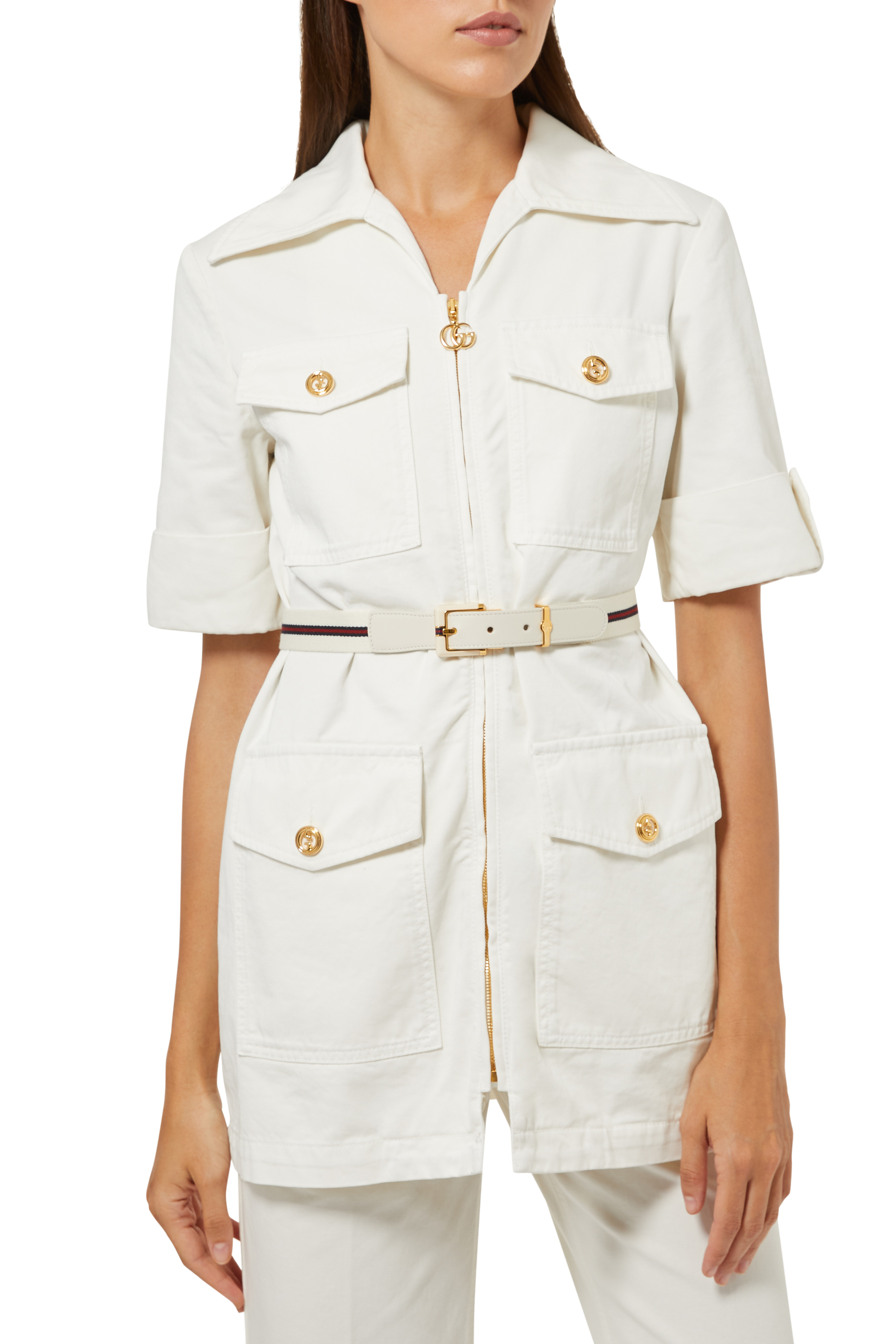 Eco Washed Organic Cotton Jacket