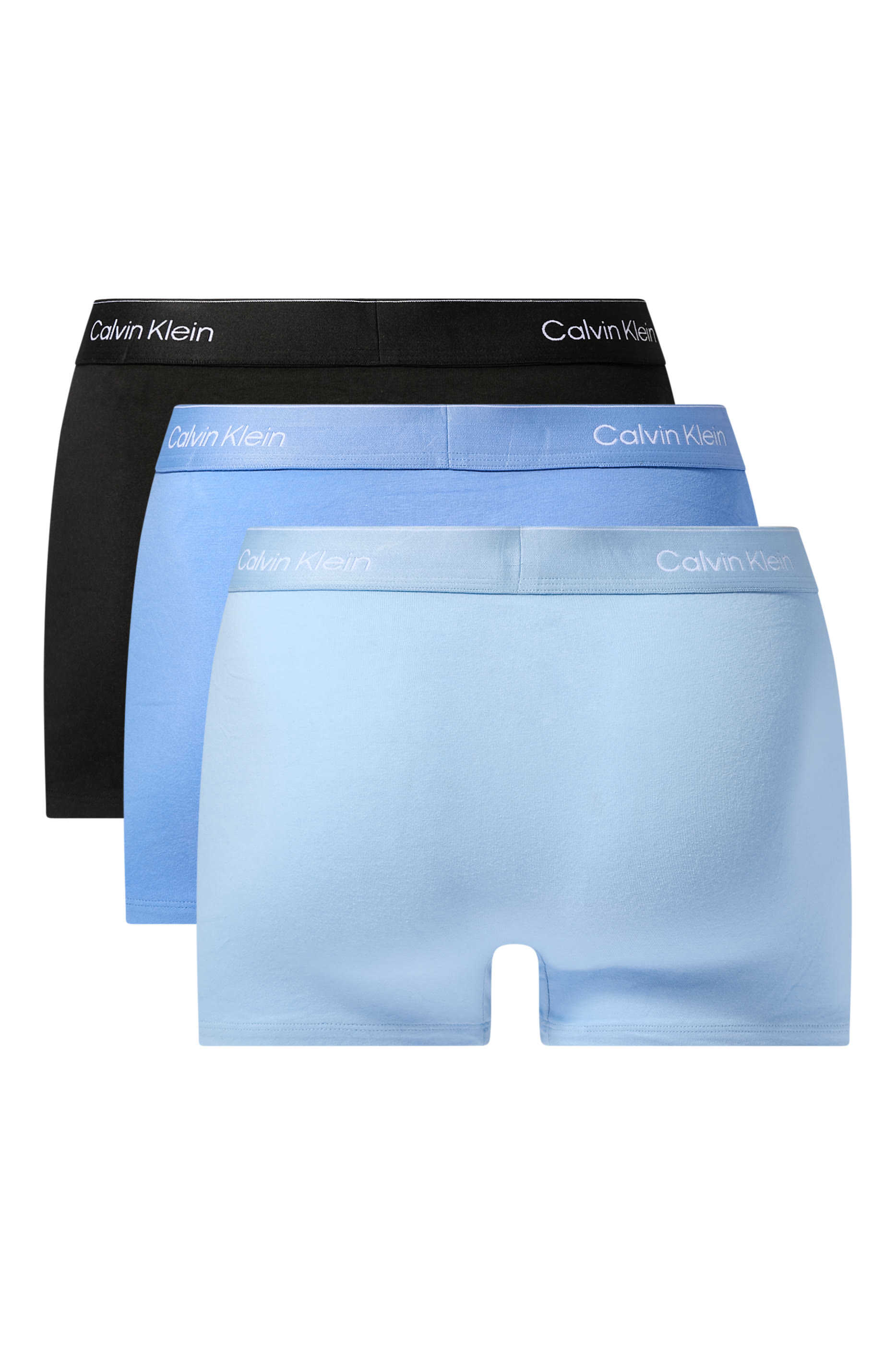 Icon Cotton Stretch Trunks, Set of 3