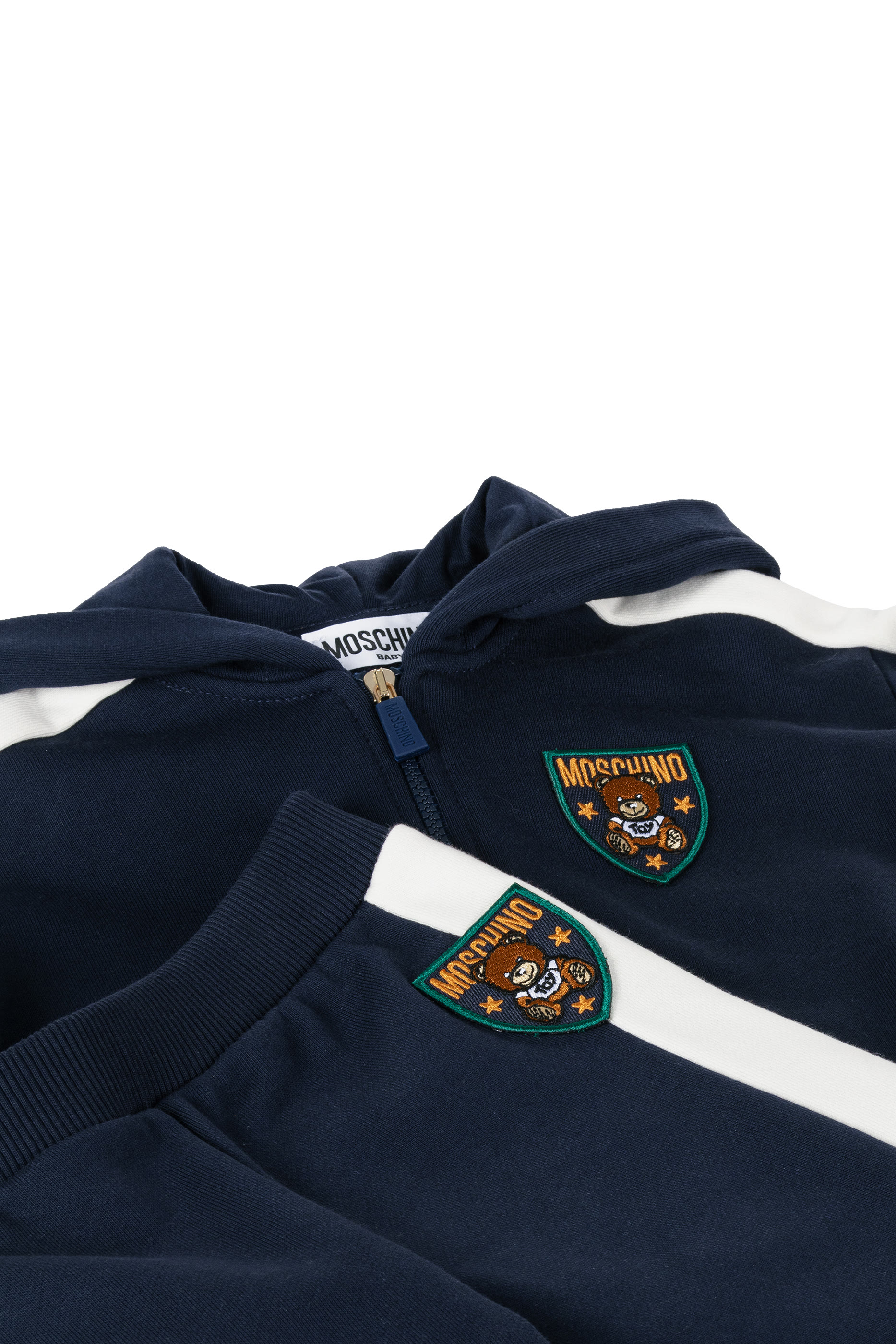 Kids Logo Patch Sweatshirt Tracksuit Set