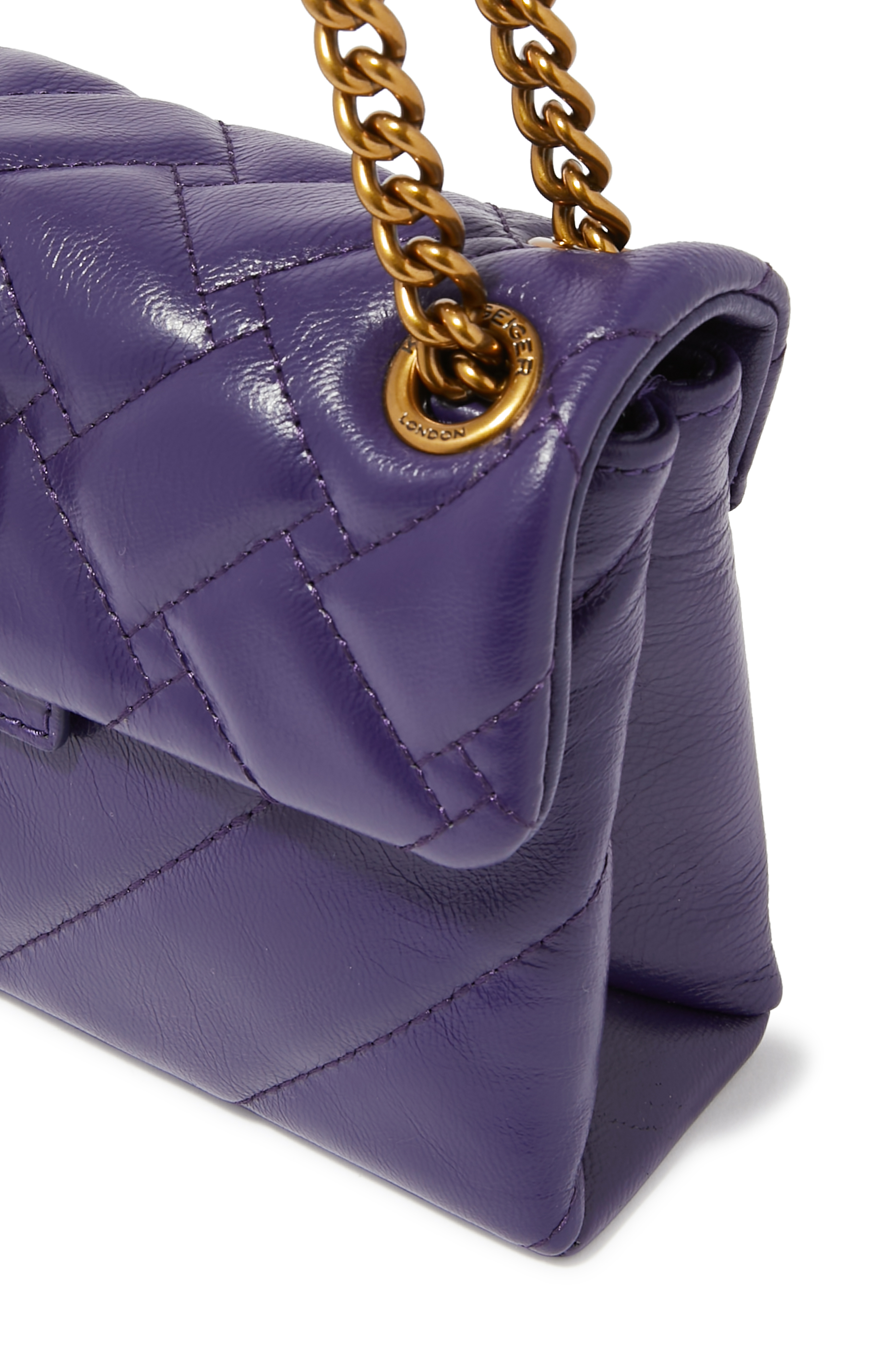 Mini Leather Kensington Bag