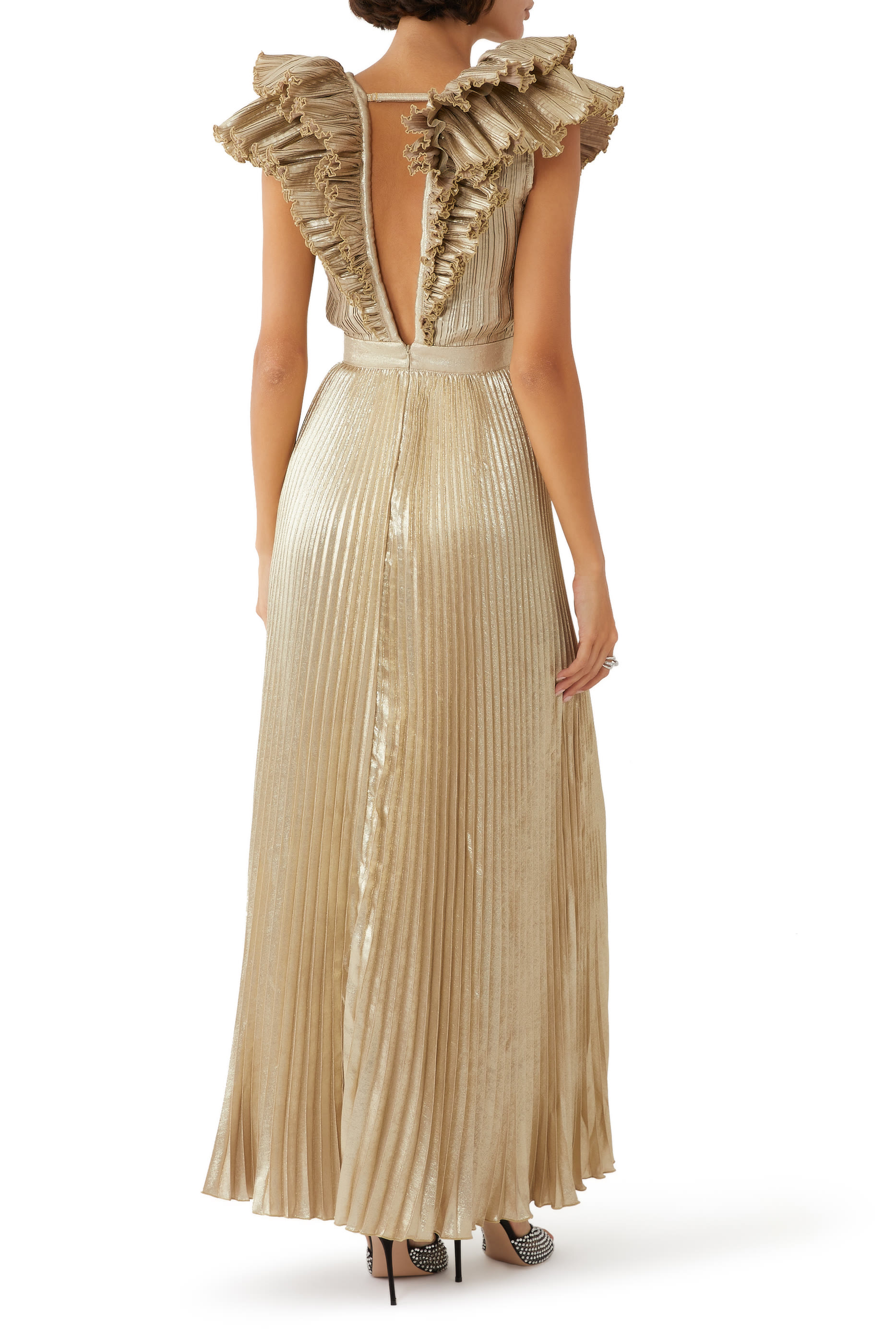 Tuileries Pleated Gown