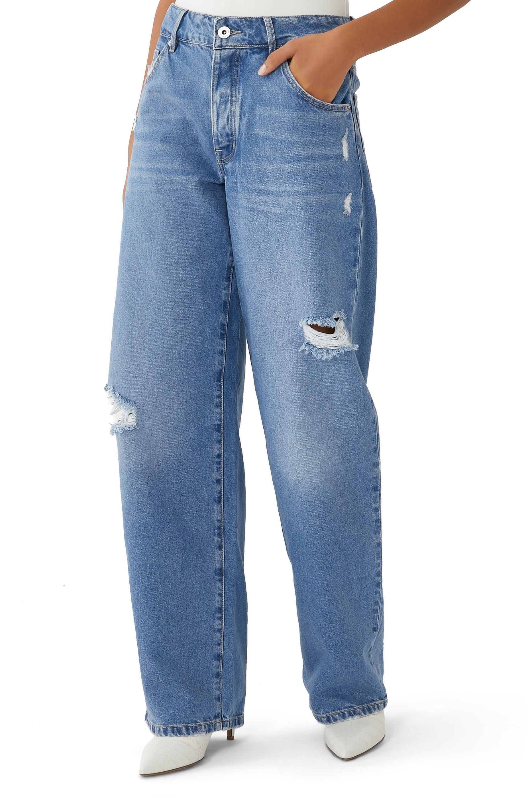 Avril Low Slouchy Jeans