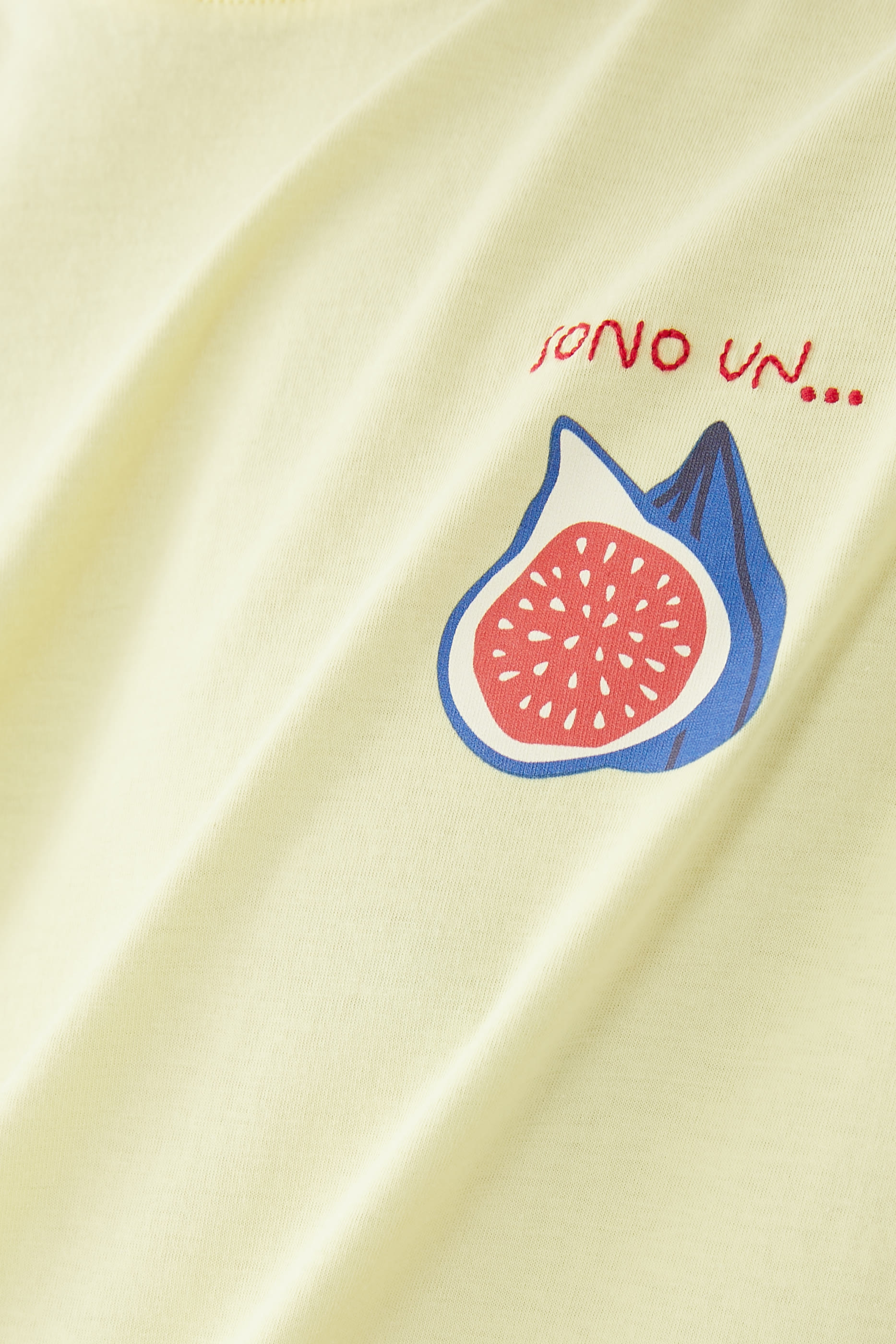 Sono Fico Cotton T-Shirt