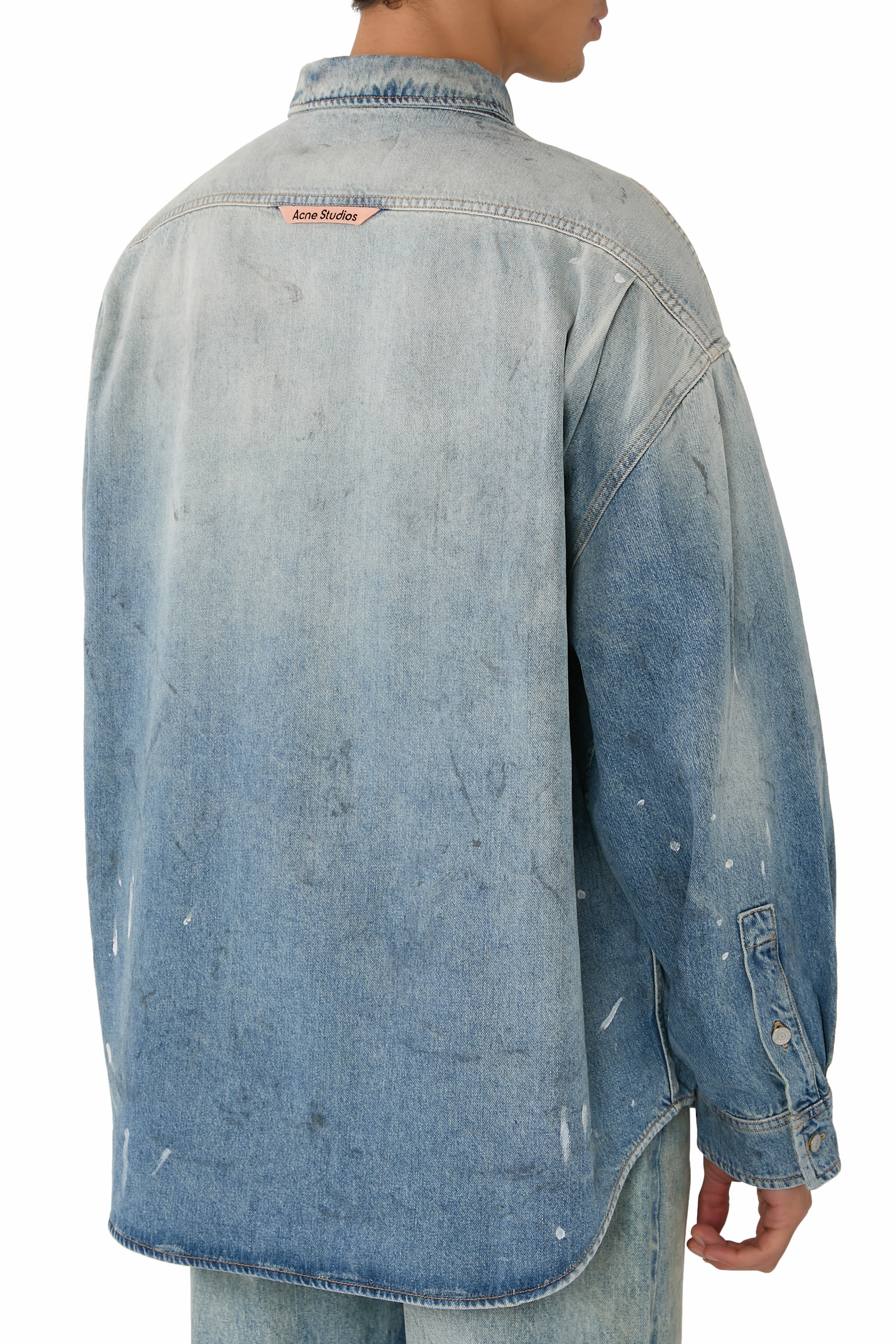 Denim Button-up Shirt