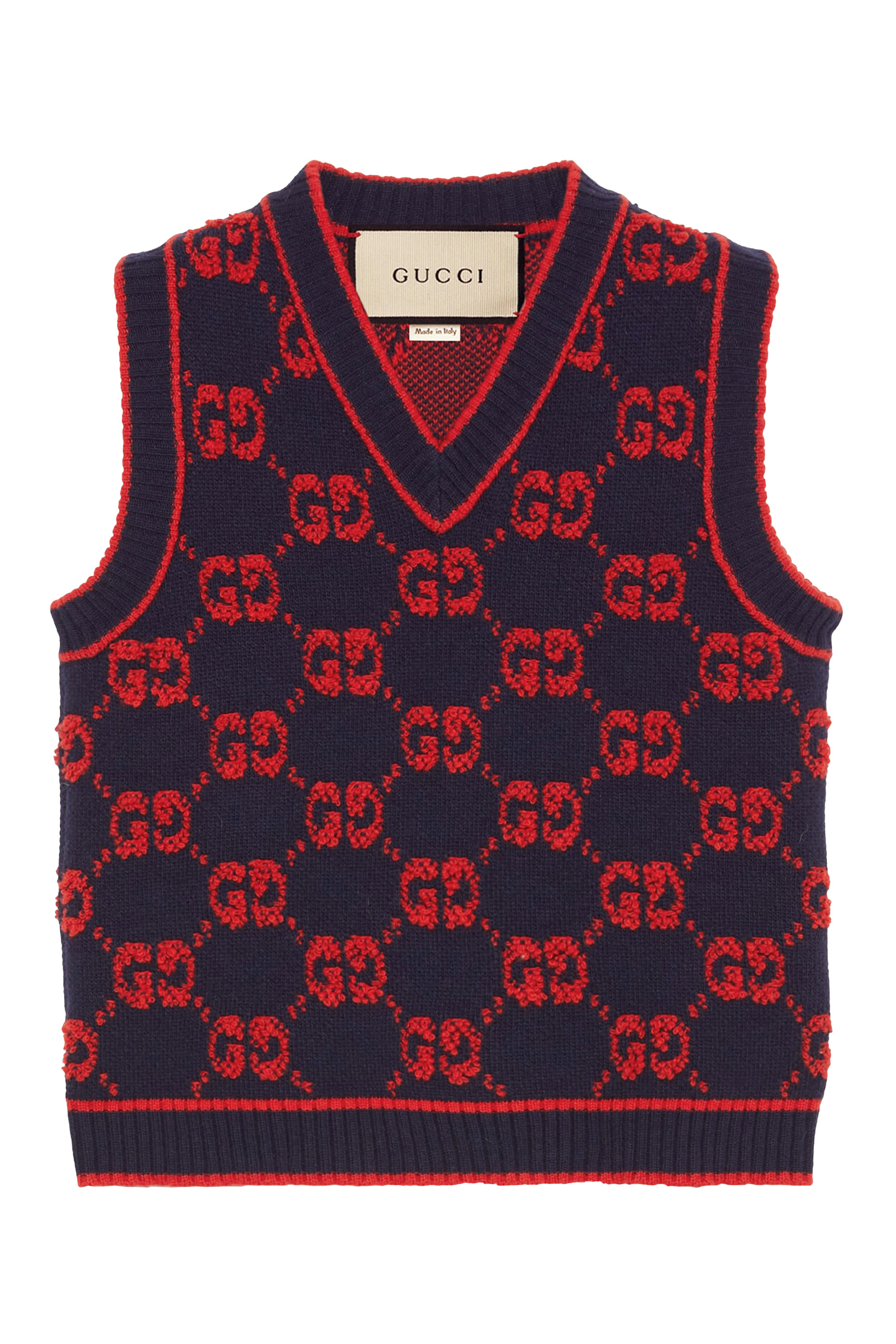Monogram Wool Jacquard Vest