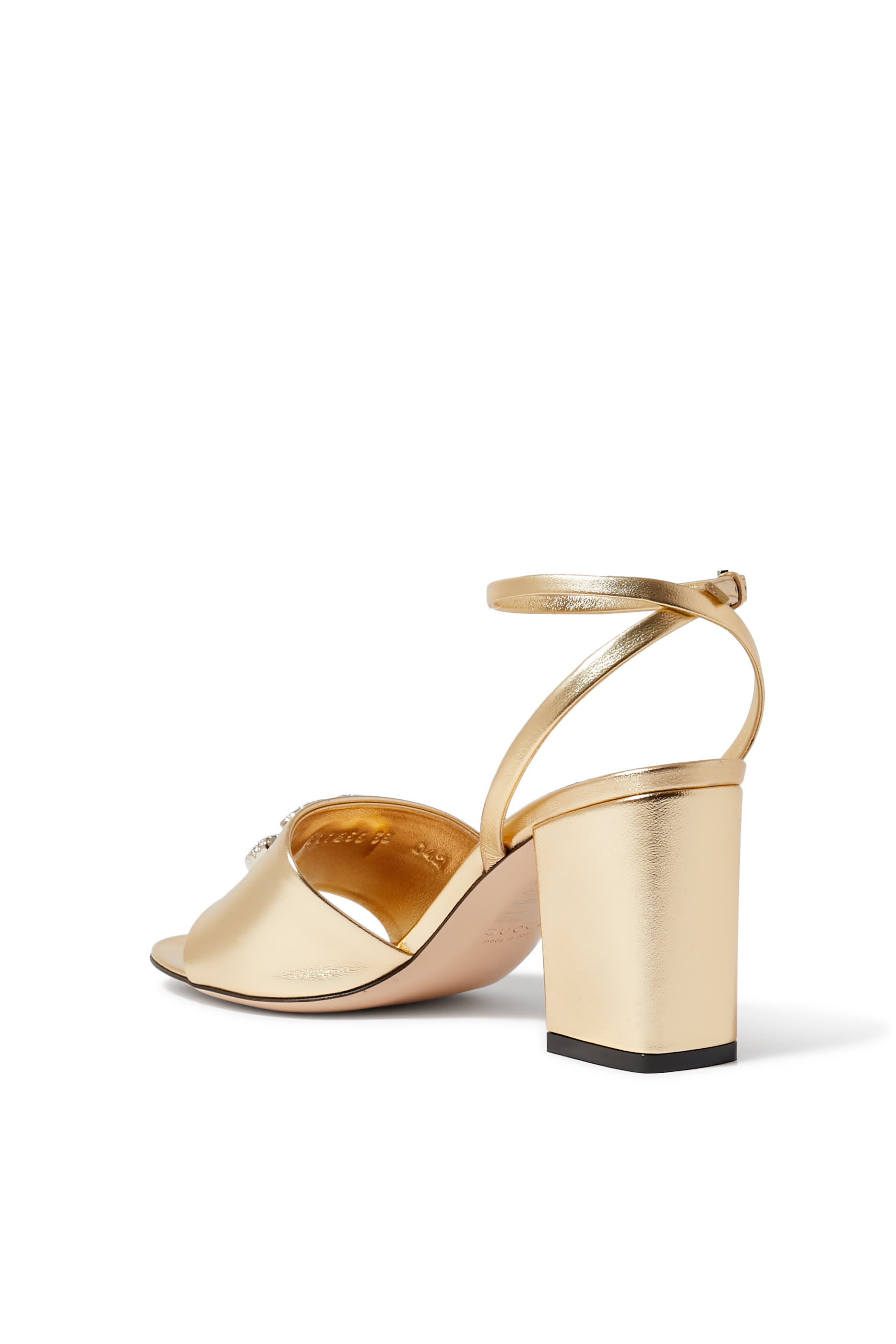 GG 75 Crystal Sandals