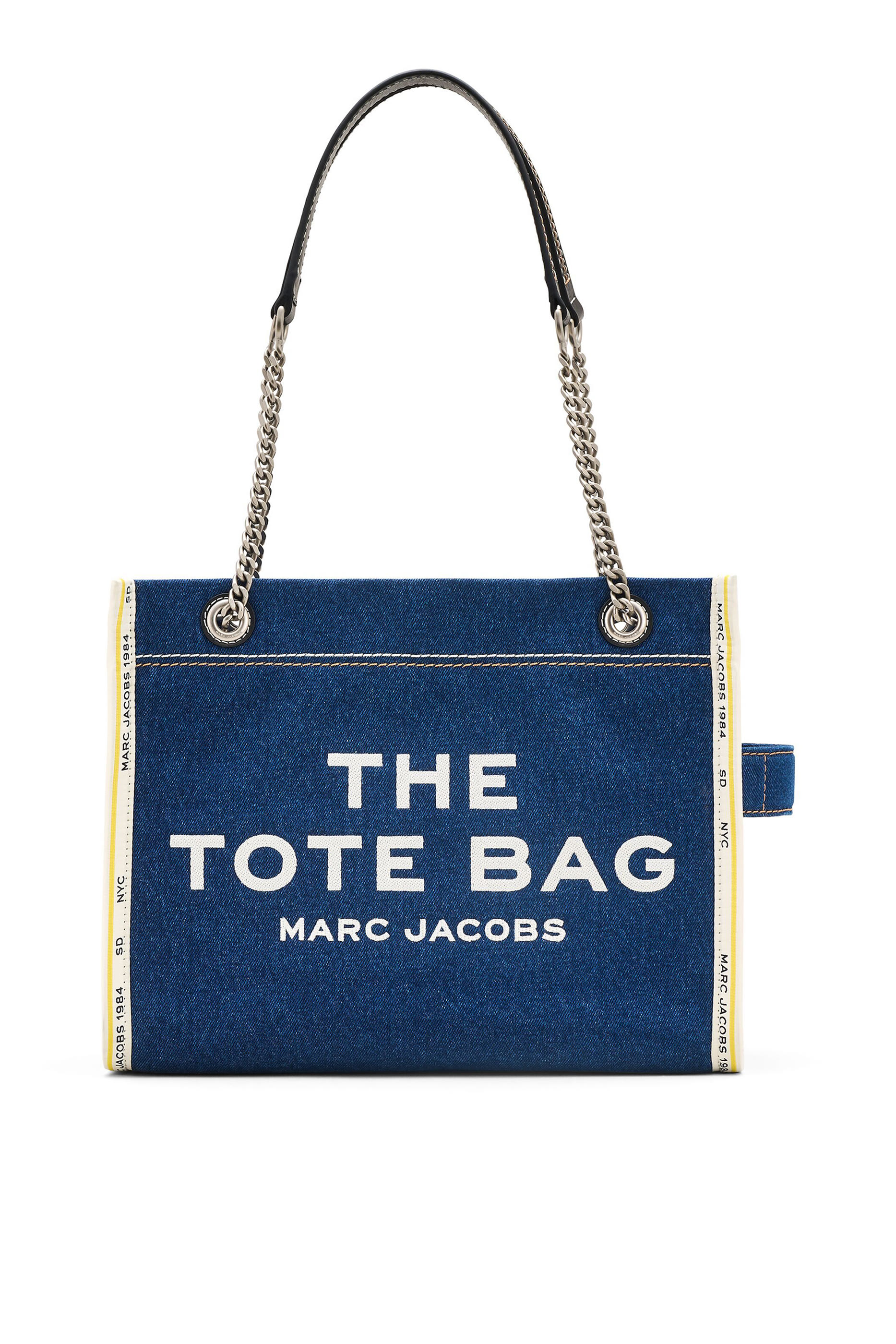 The Denim Chain Tote Bag