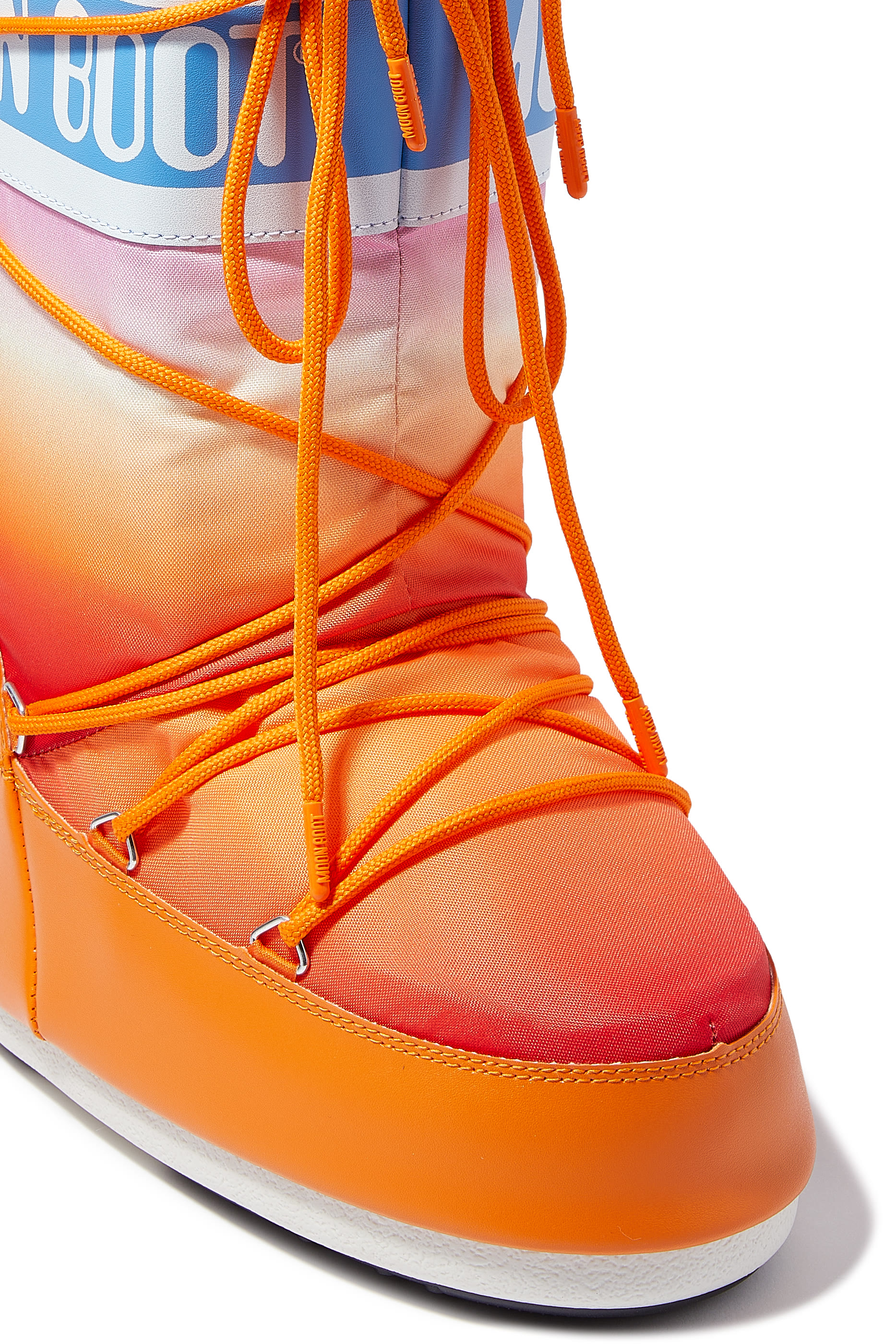 Icon Sunrise-Print Orange Boots