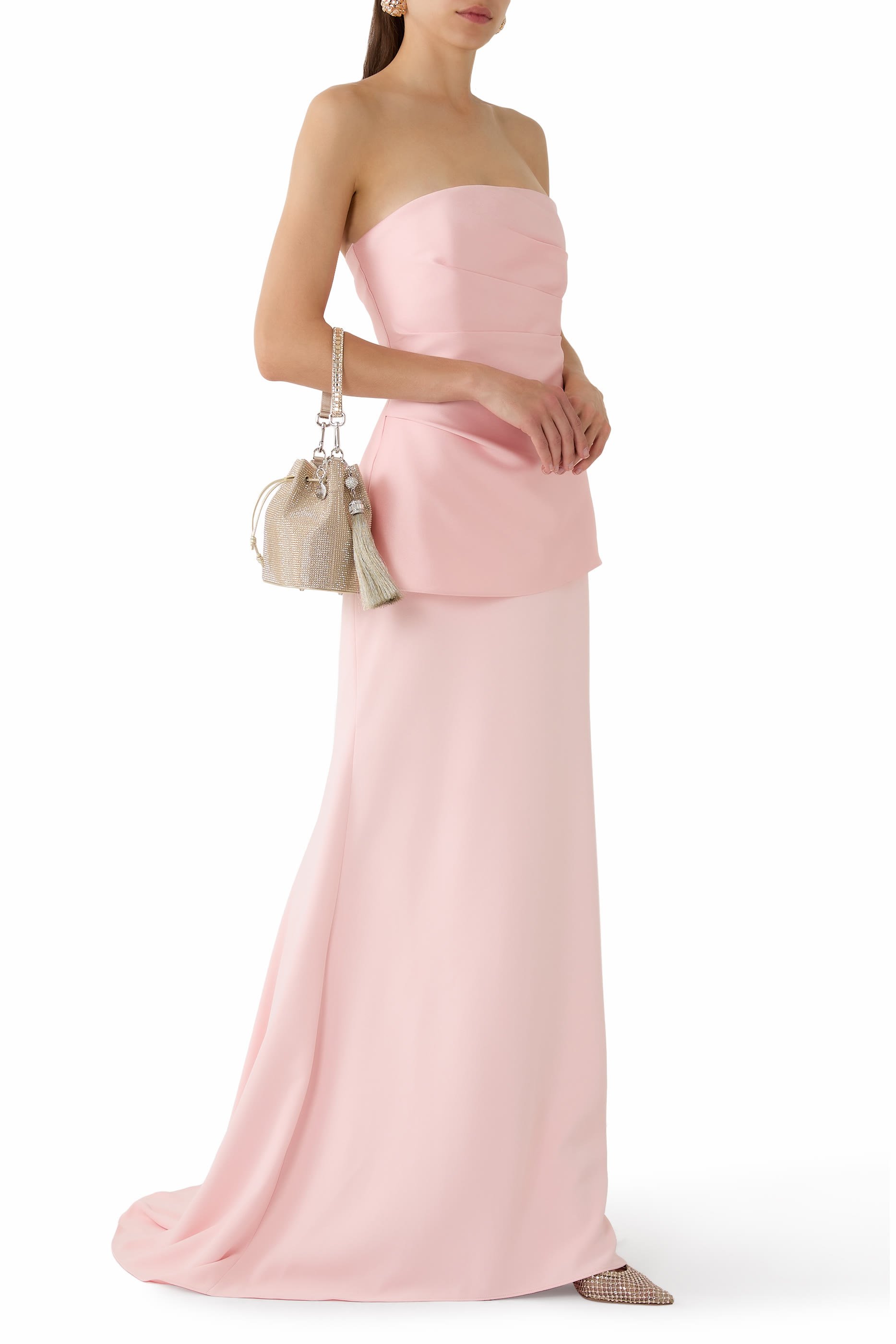 Alia Strapless Maxi Dress