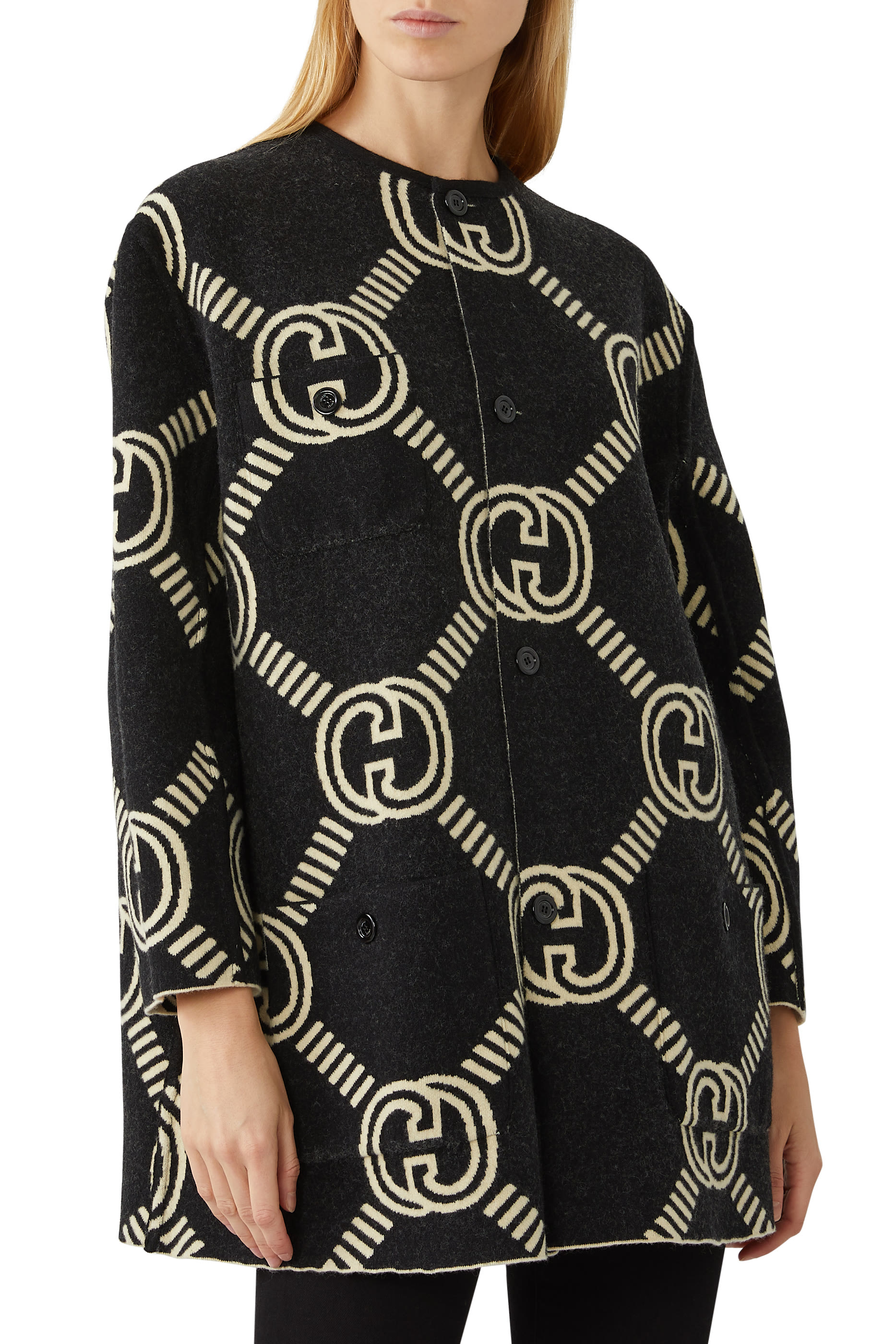 GG Reversible Cardigan